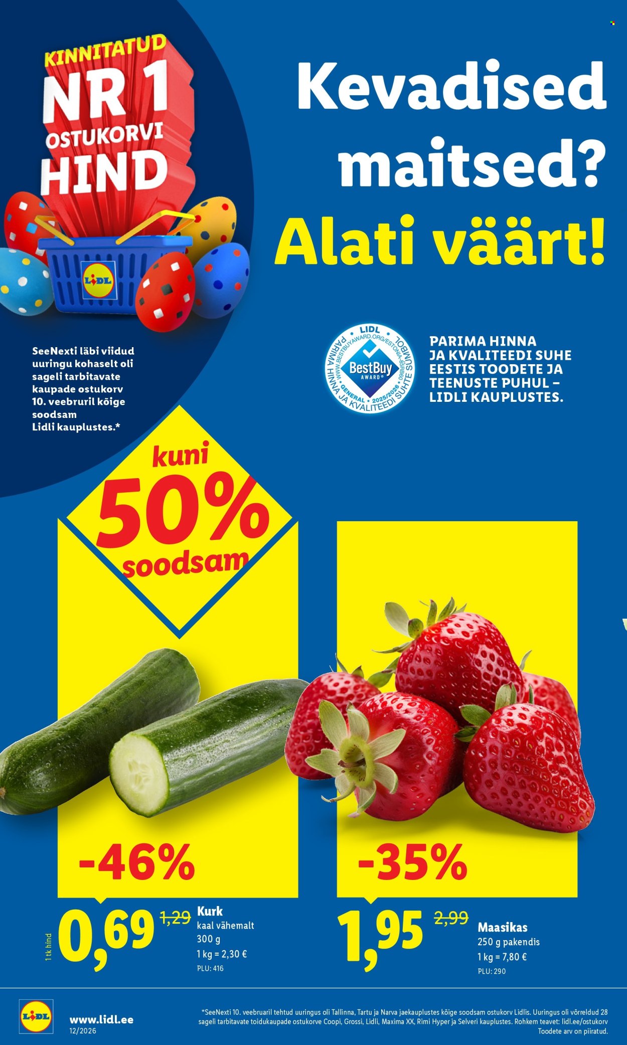 Lidl kliendileht - Kliendileht (16.03 - 22.03.2026)