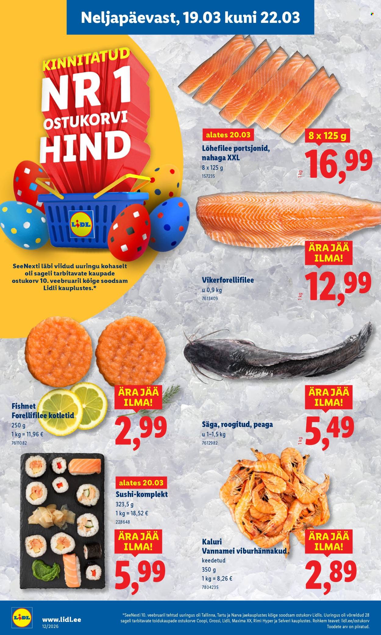 Lidl kliendileht - Kliendileht (16.03 - 22.03.2026)