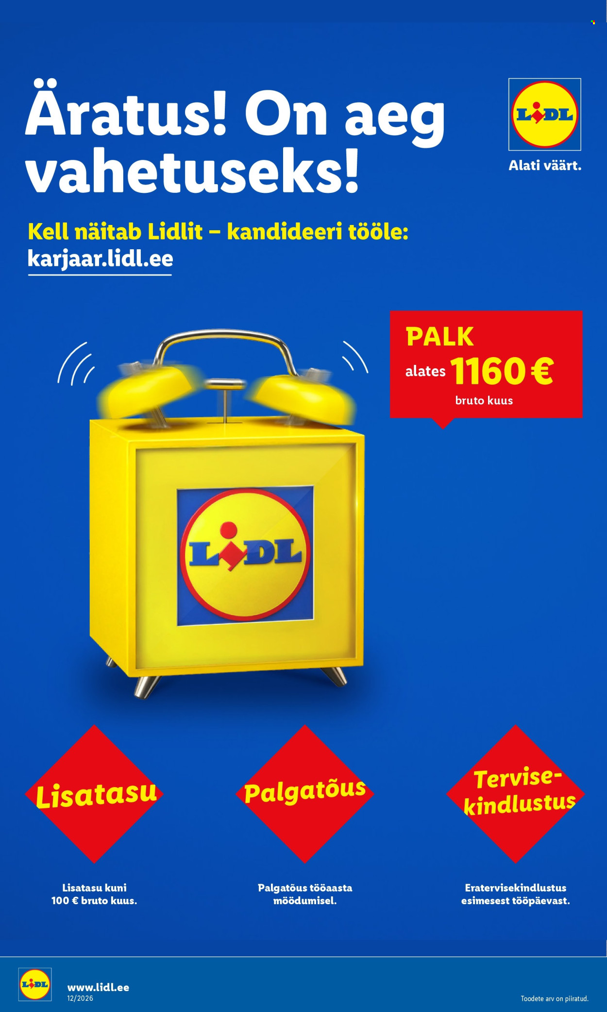 Lidl kliendileht - Kliendileht (16.03 - 22.03.2026)