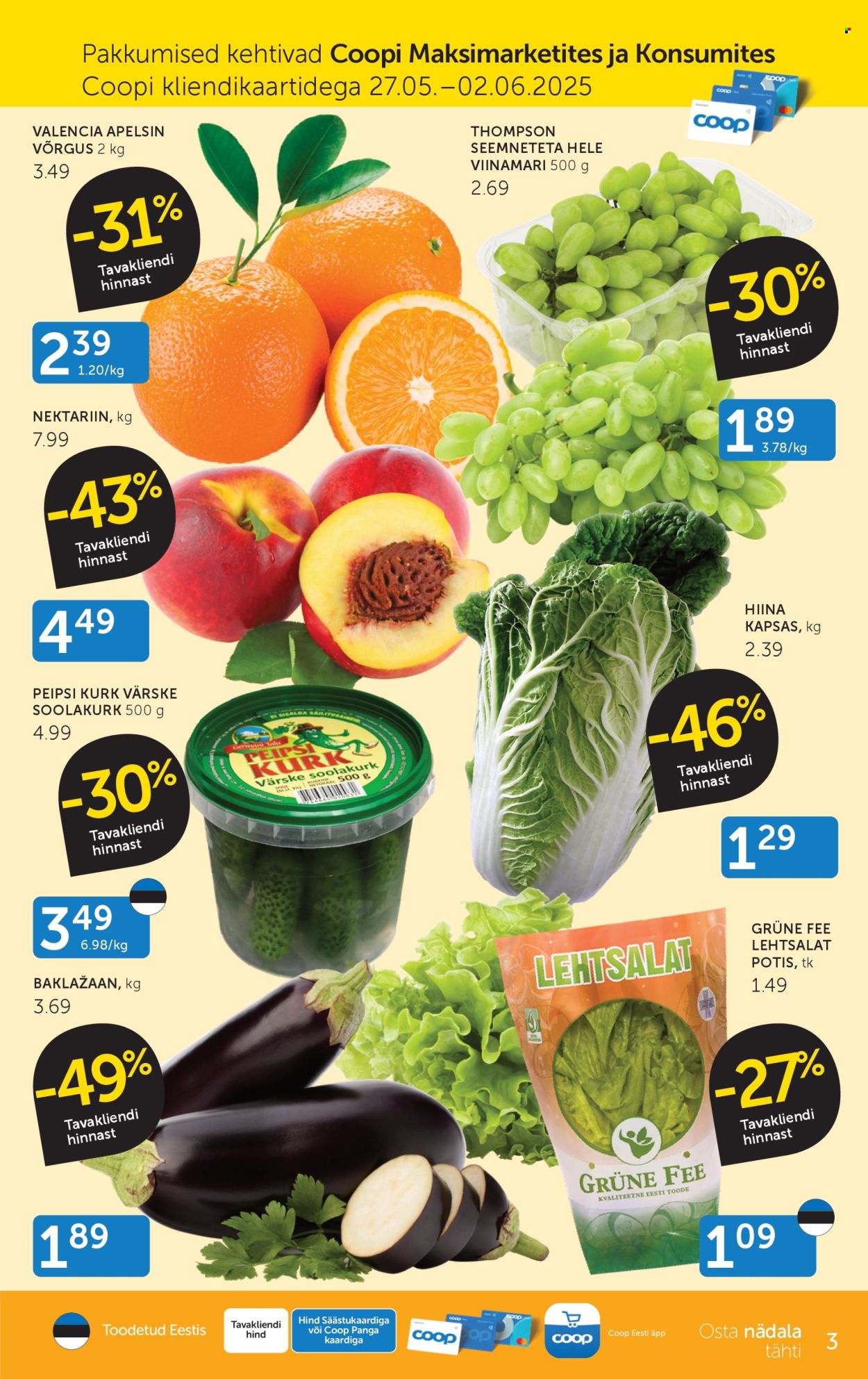 Coop kliendileht (27.05 - 2.06.2025)