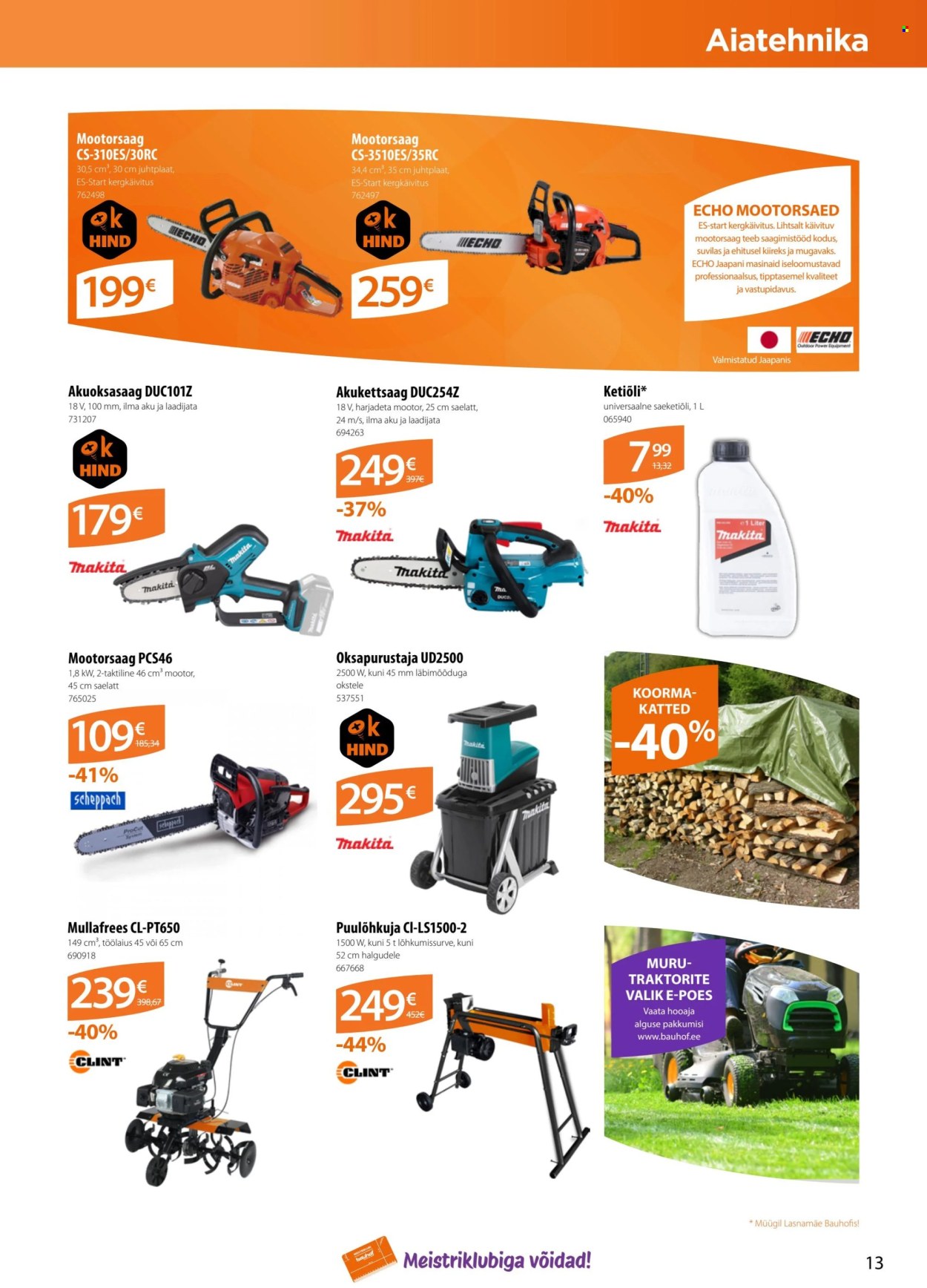 Bauhof kliendileht (3.03 - 1.04.2026)