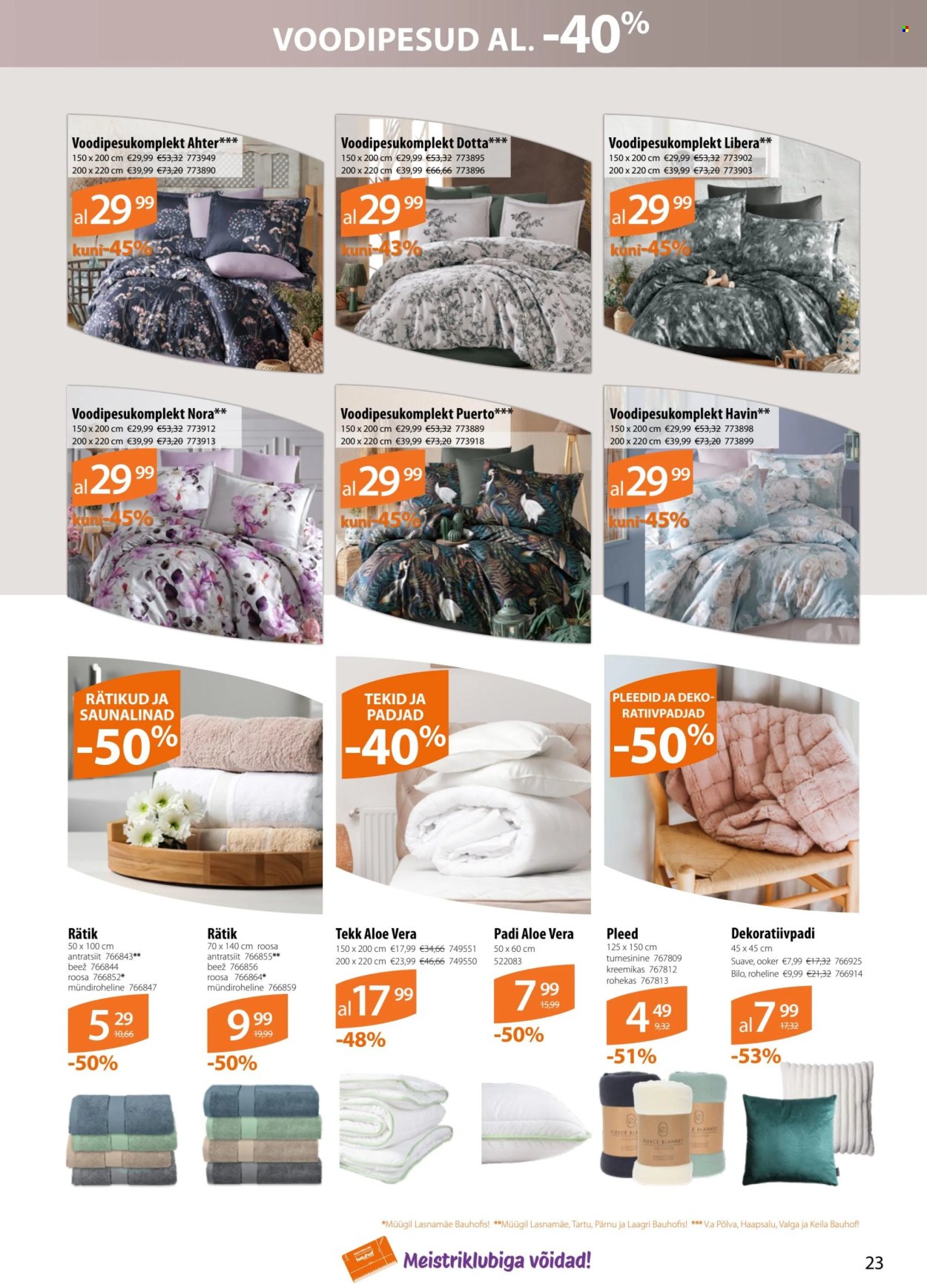 Bauhof kliendileht (3.03 - 1.04.2026)