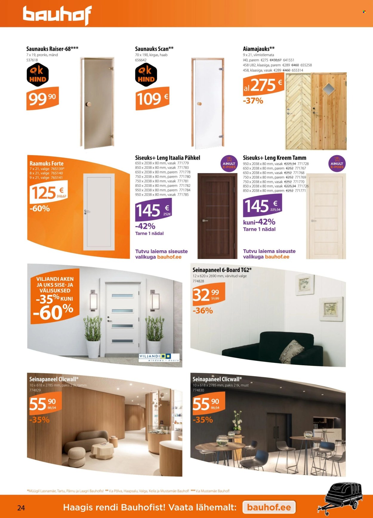 Bauhof kliendileht (3.03 - 1.04.2026)