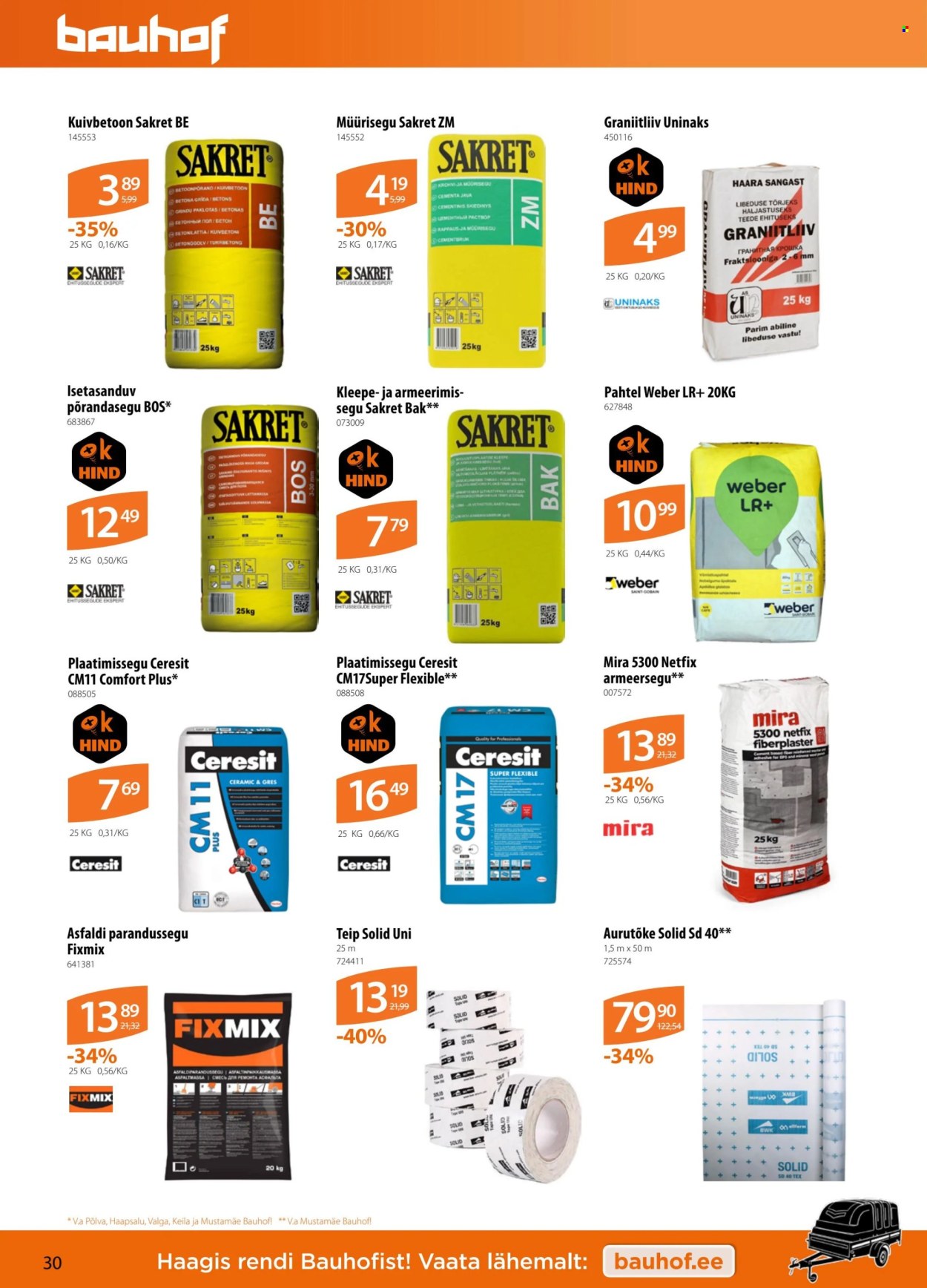 Bauhof kliendileht (3.03 - 1.04.2026)