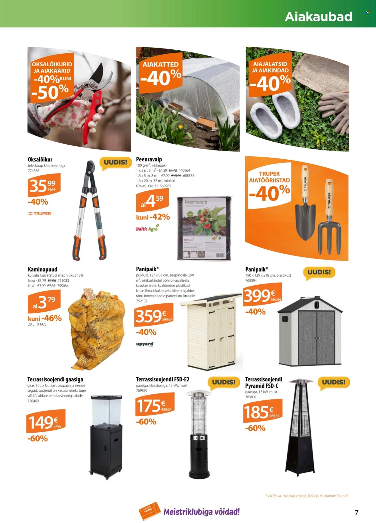 Bauhof kliendileht (3.03 - 1.04.2026)