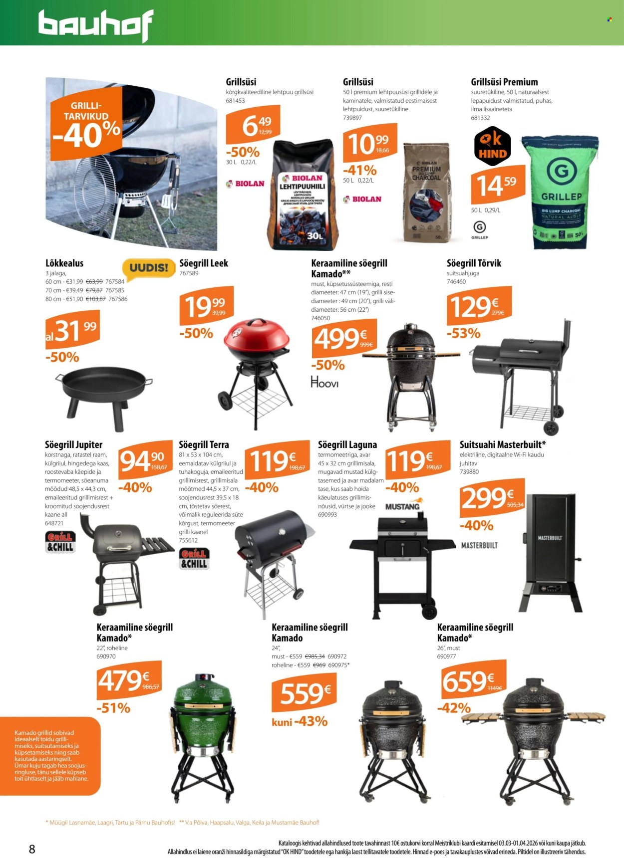 Bauhof kliendileht (3.03 - 1.04.2026)