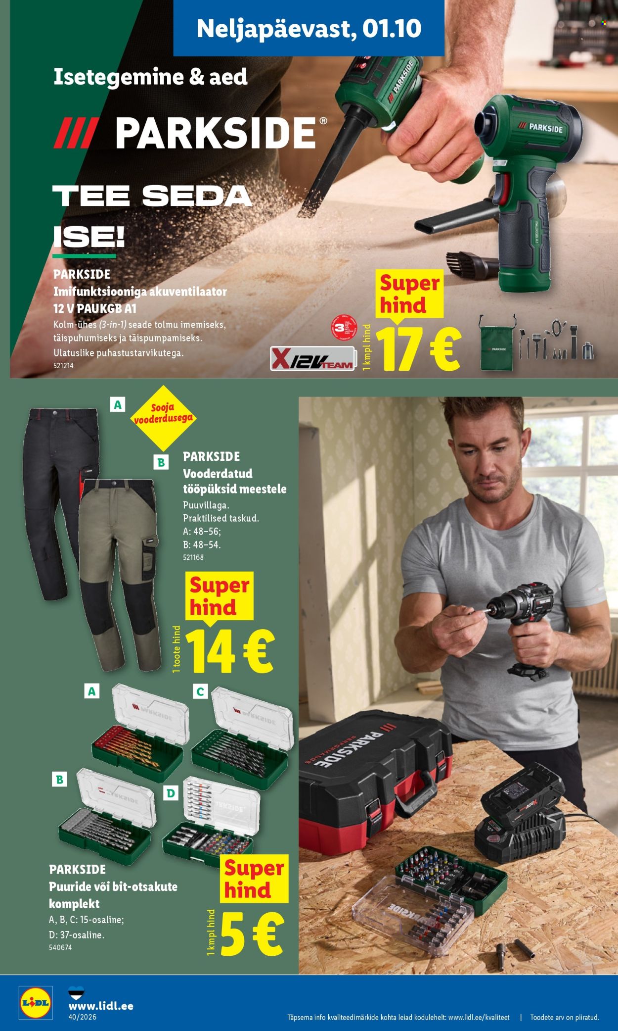 Lidl kliendileht (28.09 - 4.10.2026)