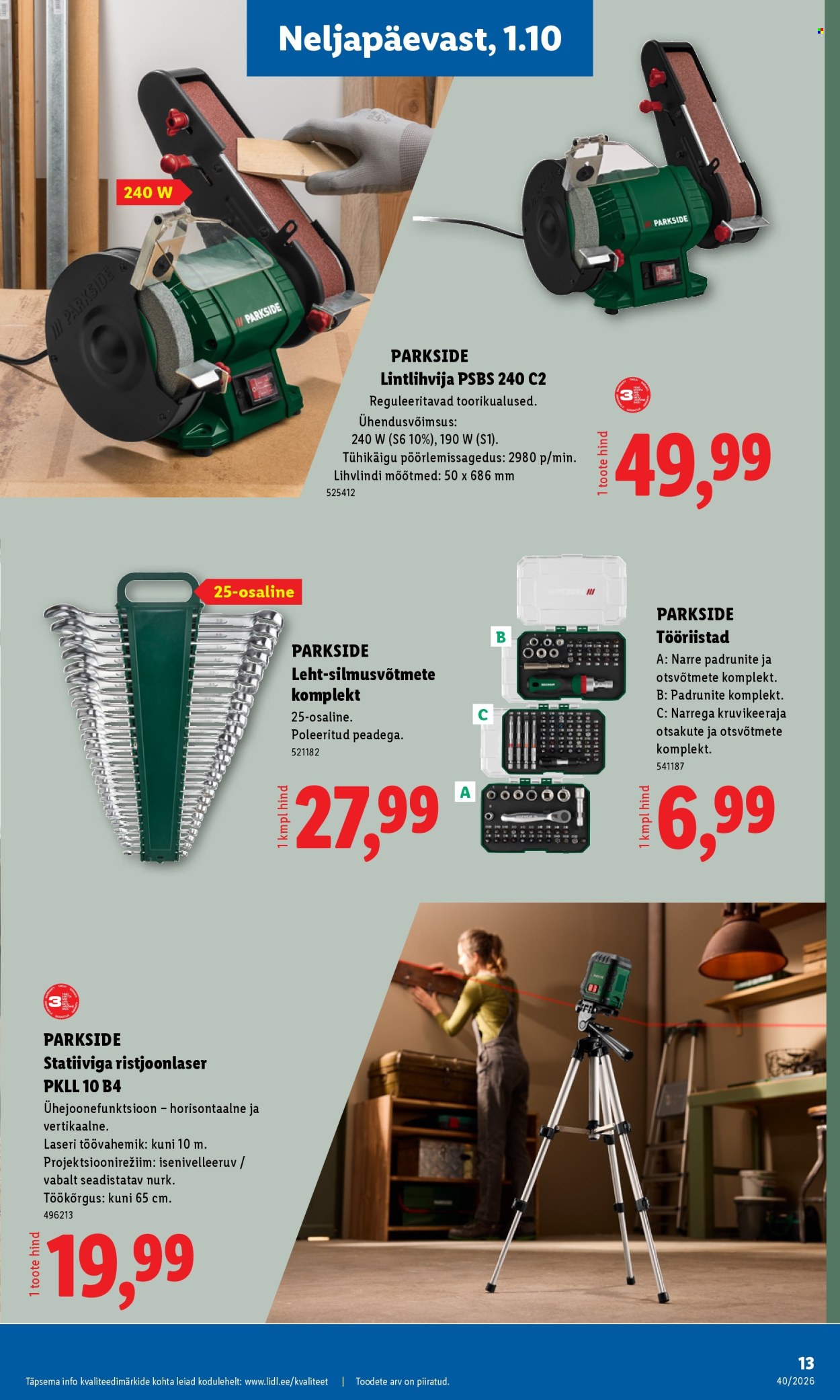 Lidl kliendileht (28.09 - 4.10.2026)