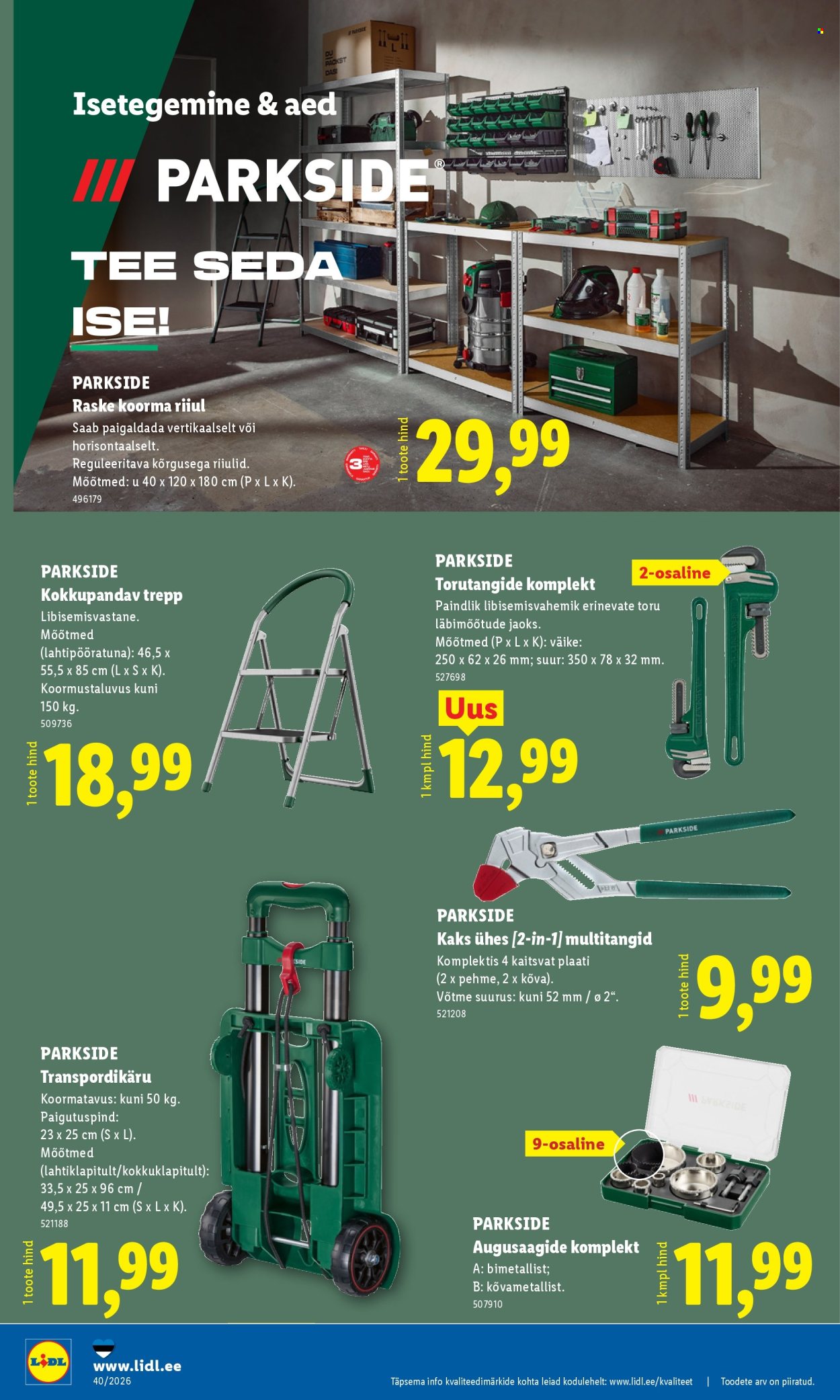 Lidl kliendileht (28.09 - 4.10.2026)