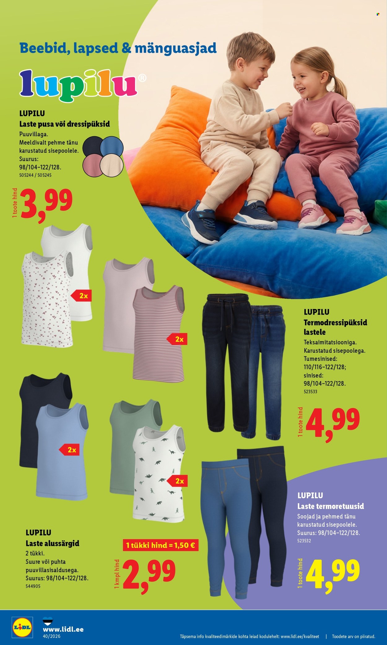 Lidl kliendileht (28.09 - 4.10.2026)