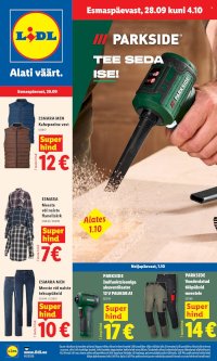 Lidl kliendileht (28.09 - 4.10.2026)