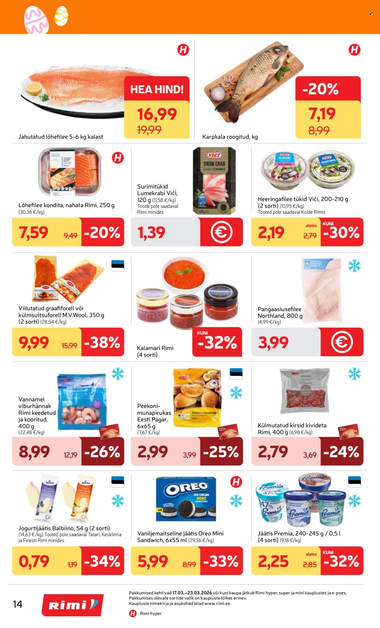 Rimi kliendileht - Kliendileht (17.03 - 23.03.2026)