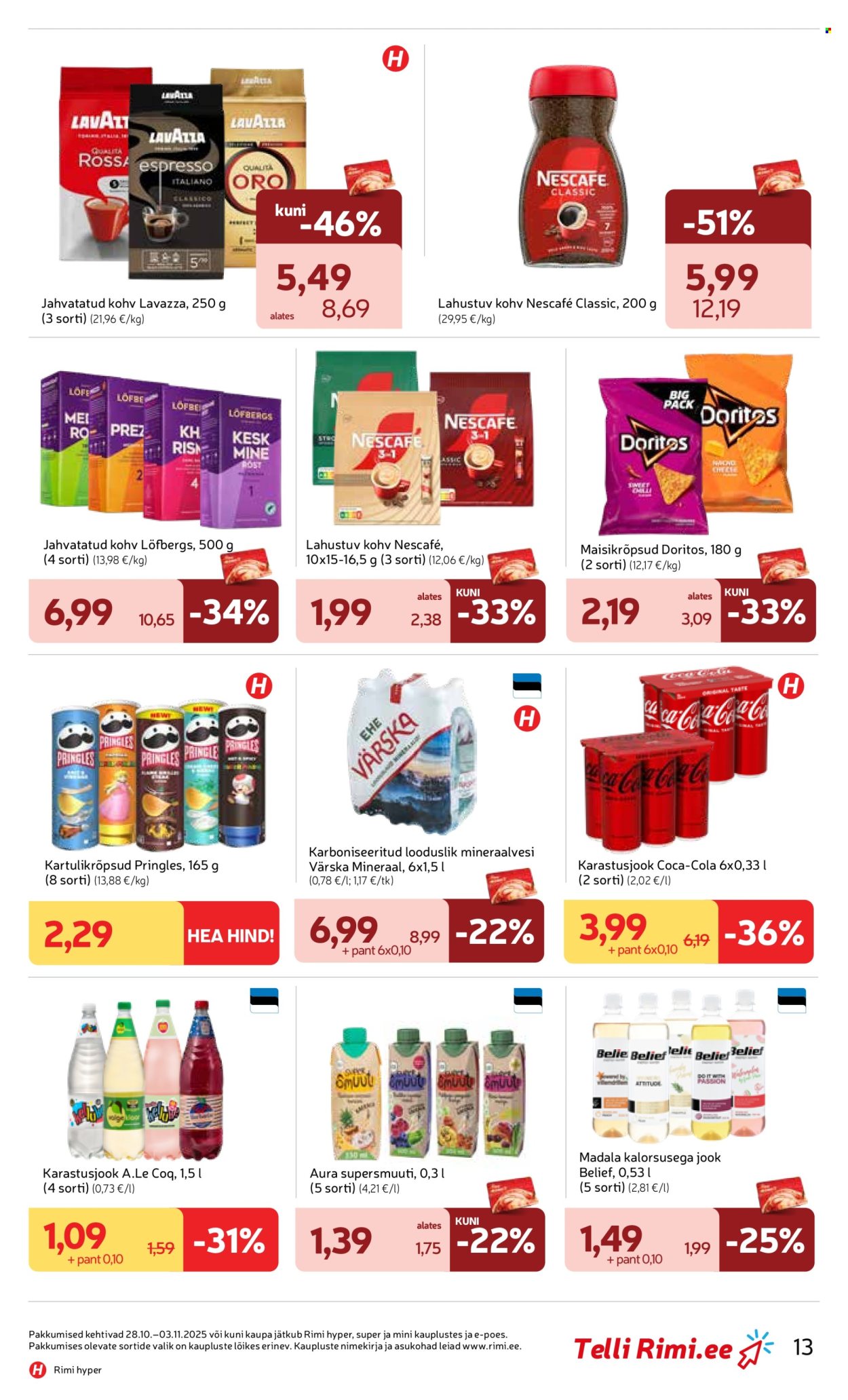 Rimi kliendileht - Kliendileht (28.10 - 3.11.2025)