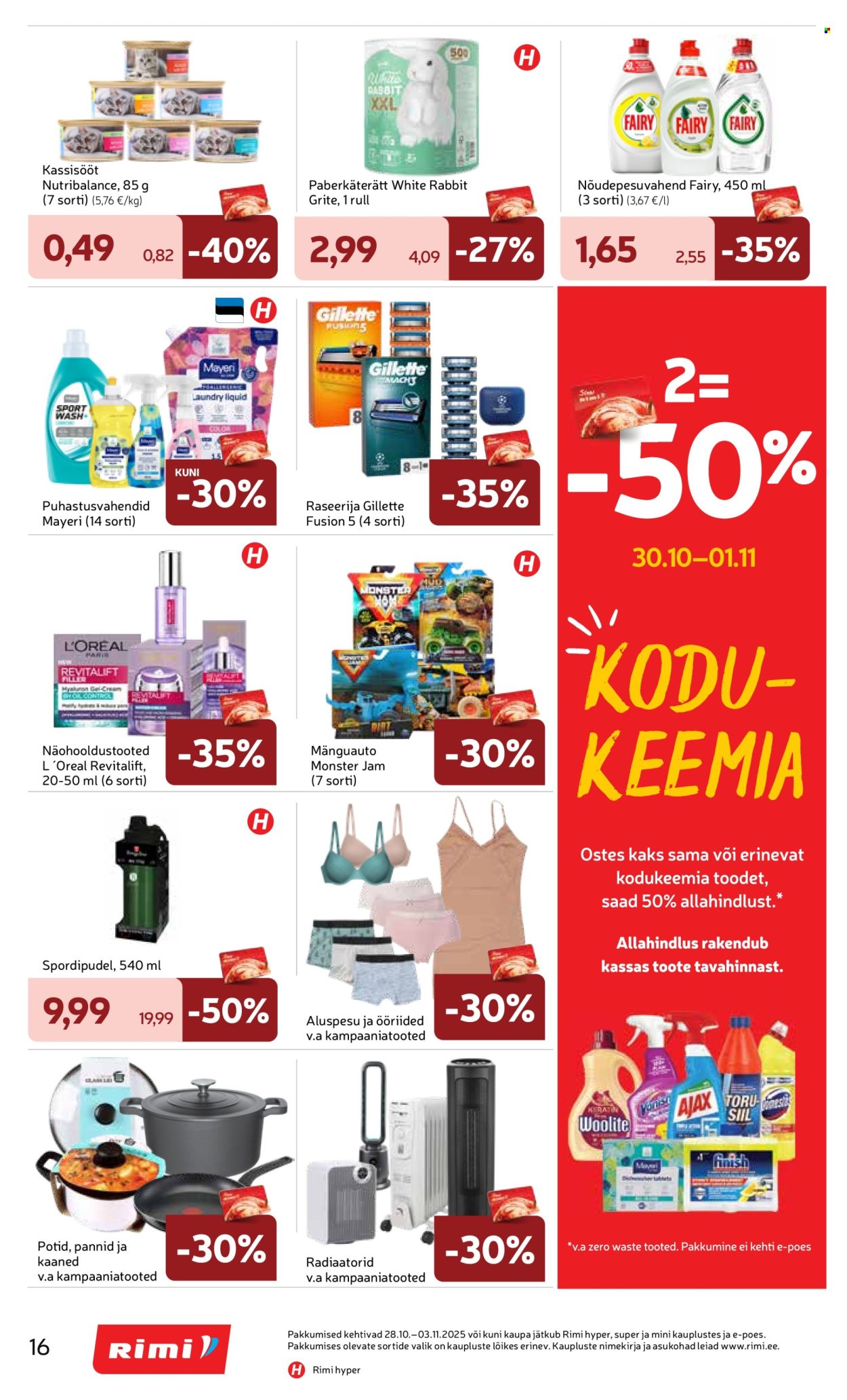 Rimi kliendileht - Kliendileht (28.10 - 3.11.2025)