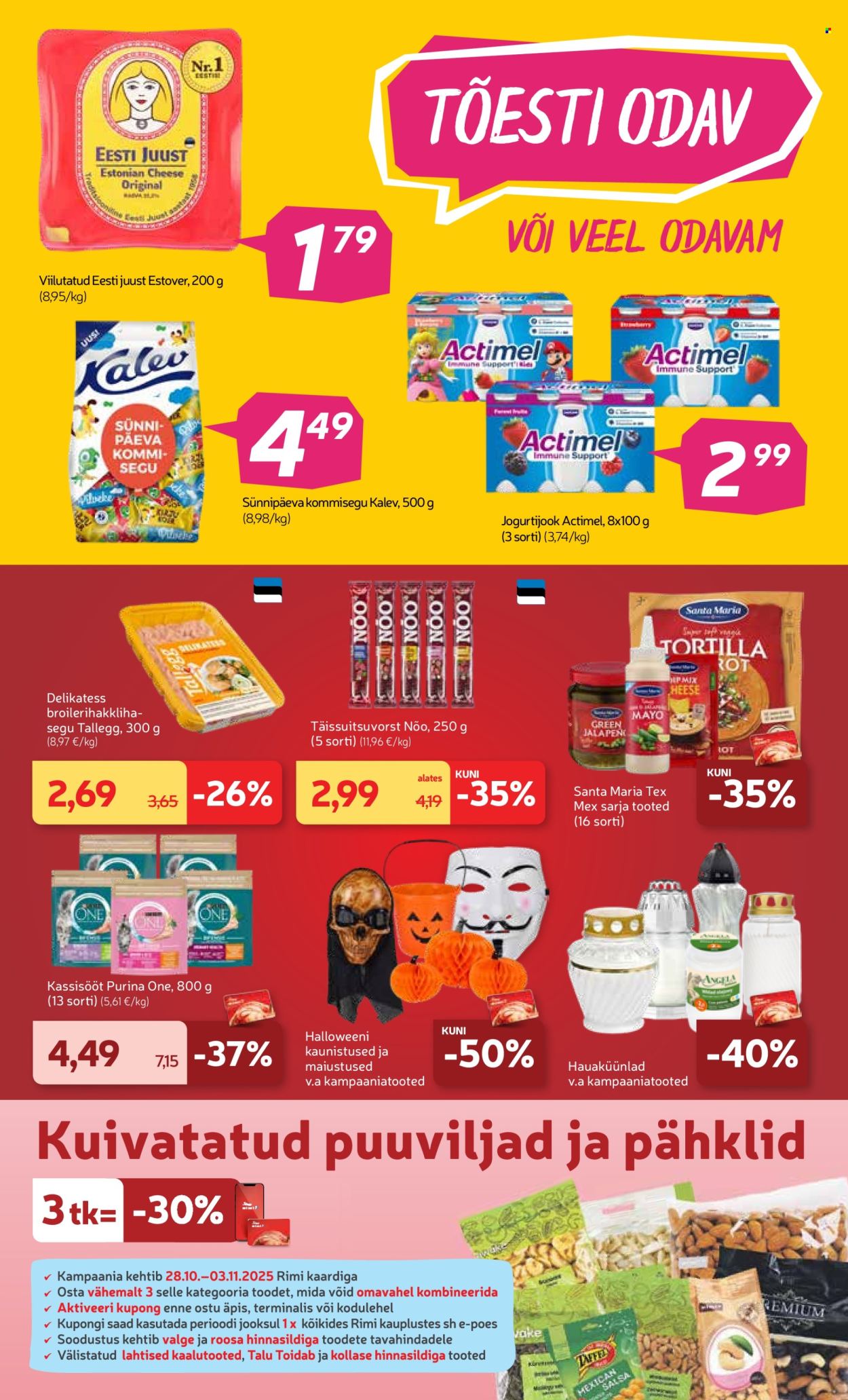 Rimi kliendileht - Kliendileht (28.10 - 3.11.2025)