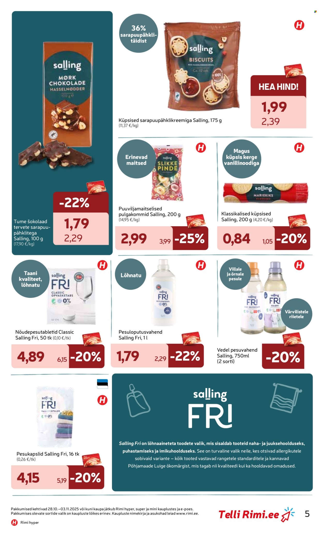 Rimi kliendileht - Kliendileht (28.10 - 3.11.2025)