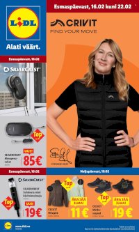 Lidl kliendileht - Tööstuskaupade pakkumised (16.02 - 22.02.2026)