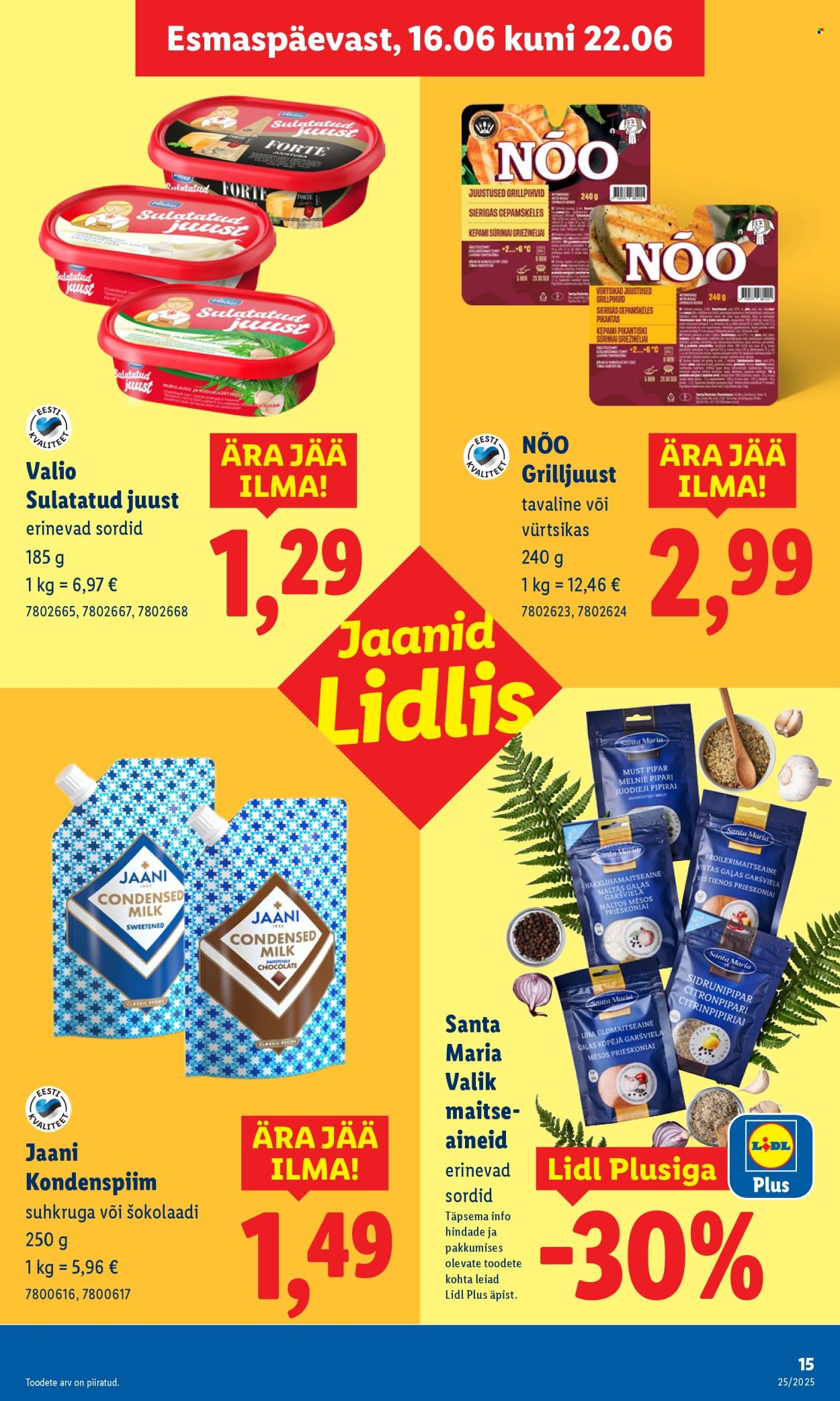 Lidl kliendileht - Nädalalõpu pakkumised (19.06 - 22.06.2025)