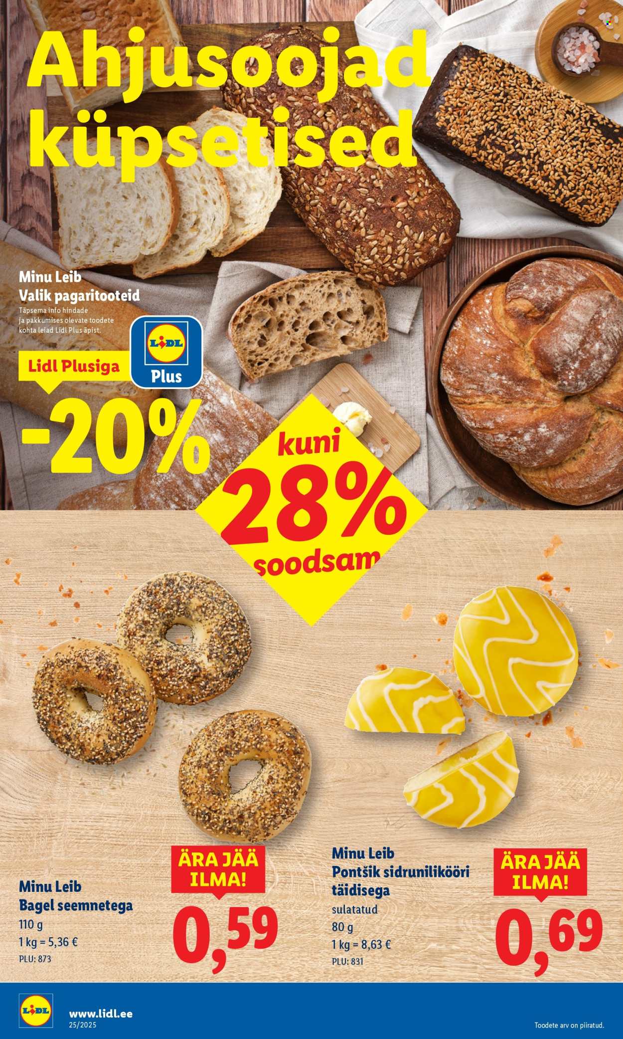 Lidl kliendileht - Nädalalõpu pakkumised (19.06 - 22.06.2025)
