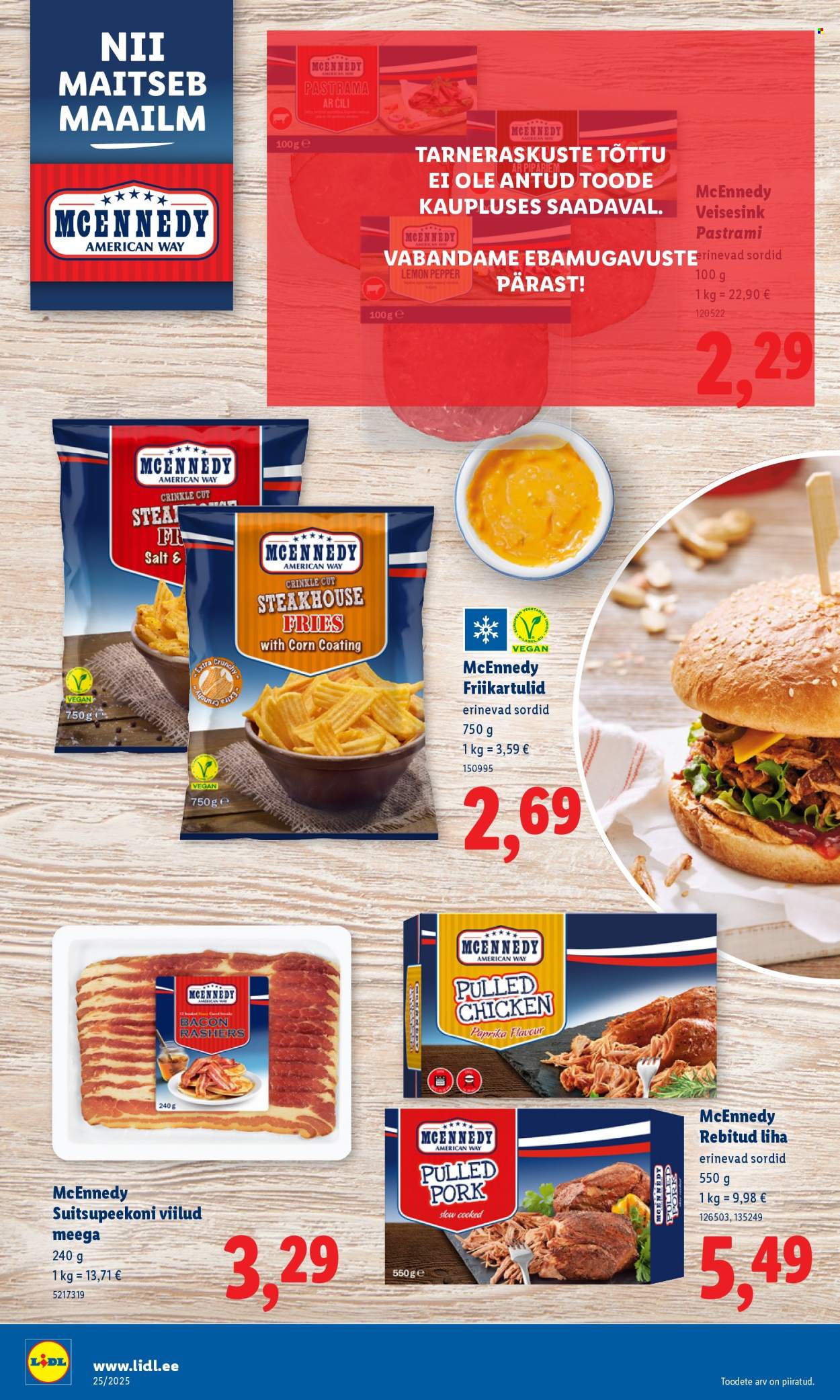Lidl kliendileht - Nädalalõpu pakkumised (19.06 - 22.06.2025)