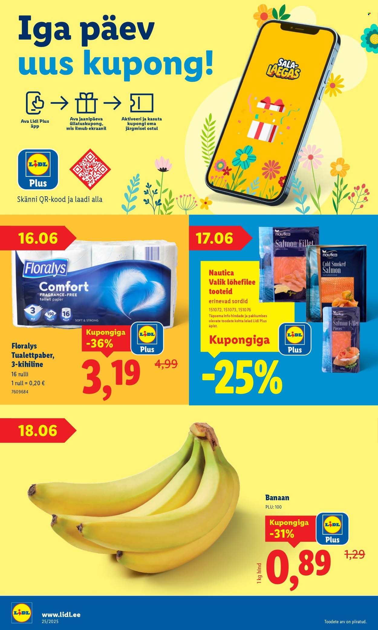 Lidl kliendileht - Nädalalõpu pakkumised (19.06 - 22.06.2025)