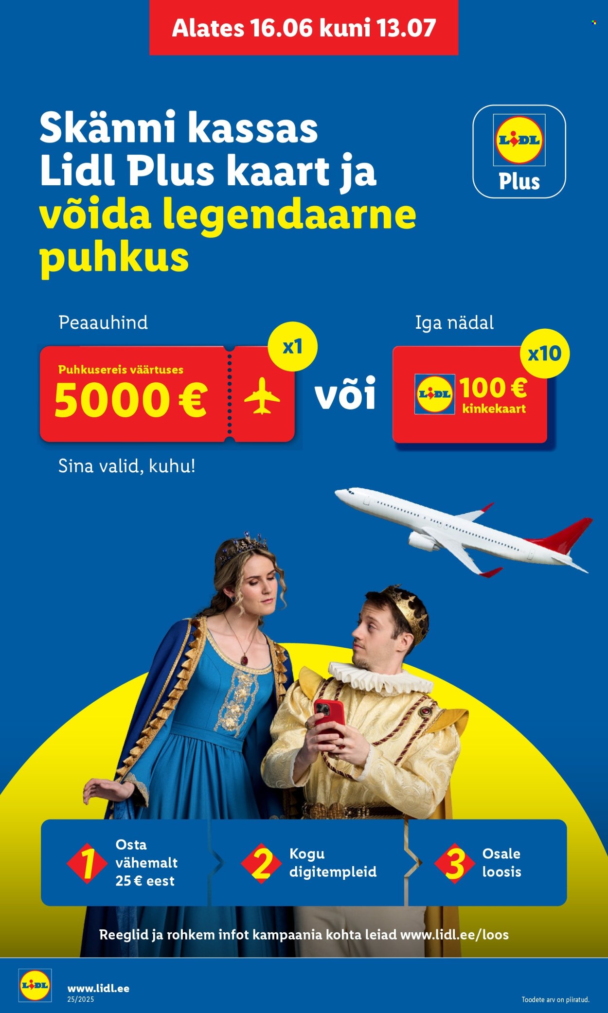 Lidl kliendileht - Nädalalõpu pakkumised (19.06 - 22.06.2025)
