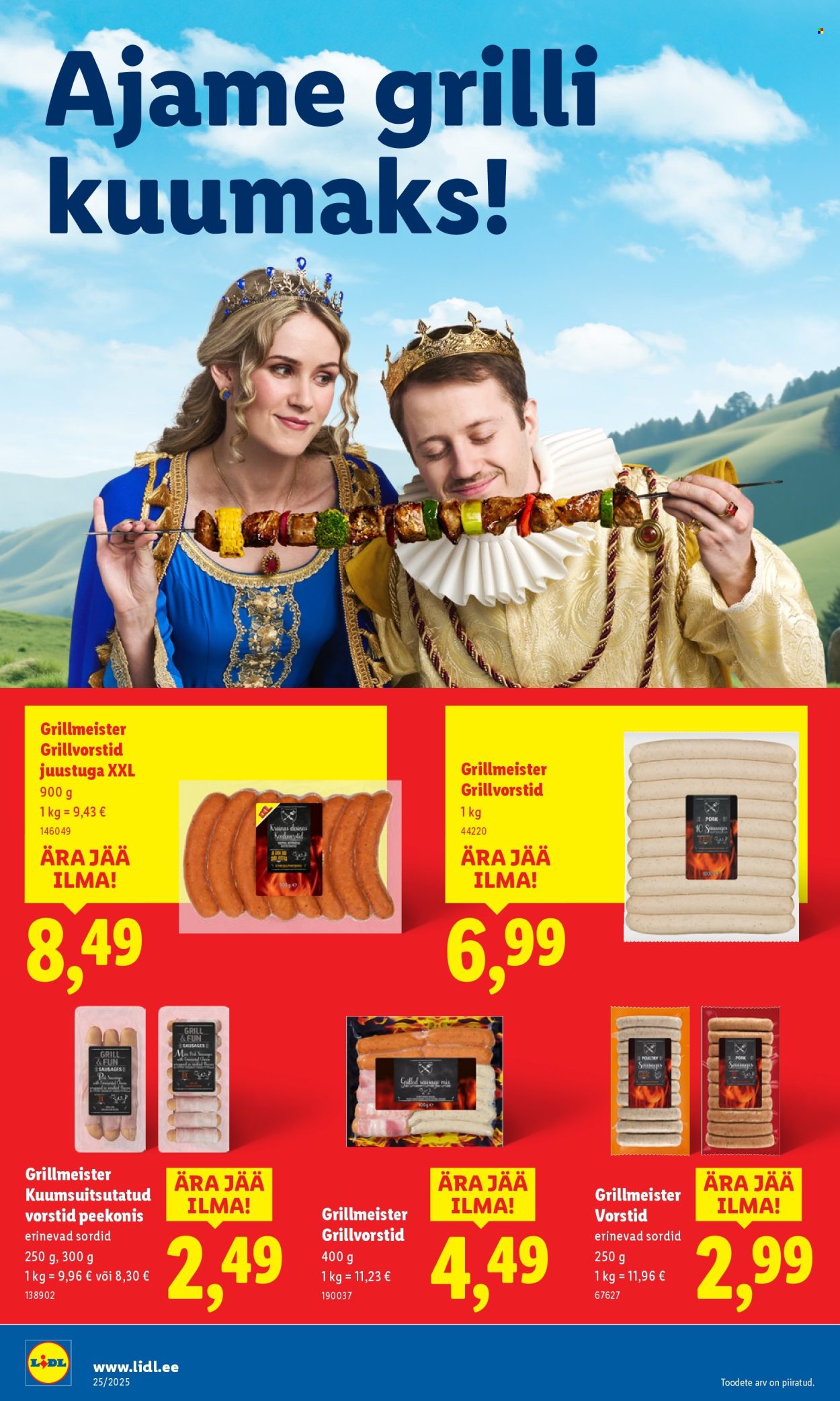 Lidl kliendileht - Nädalalõpu pakkumised (19.06 - 22.06.2025)