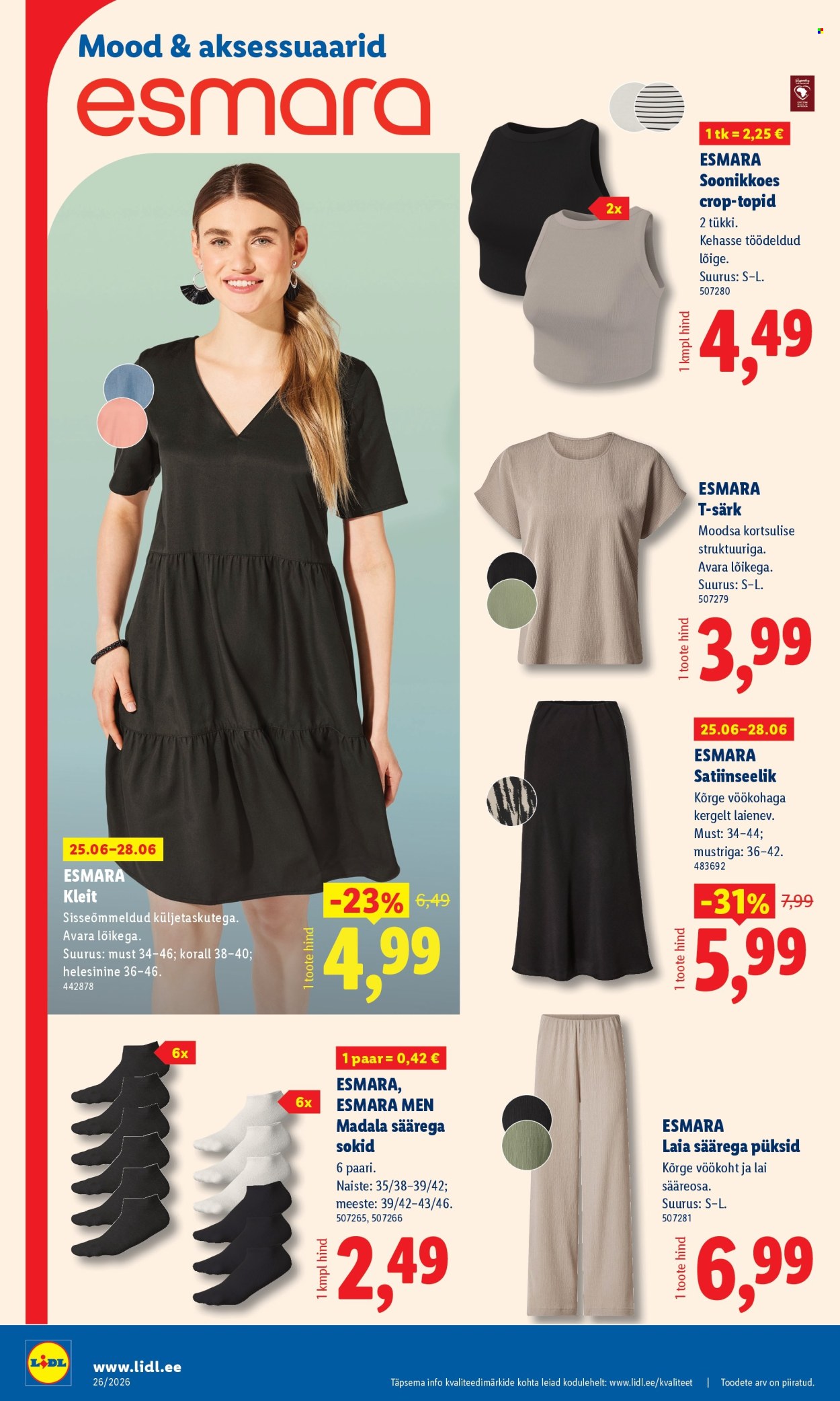 Lidl kliendileht (22.06 - 28.06.2026)