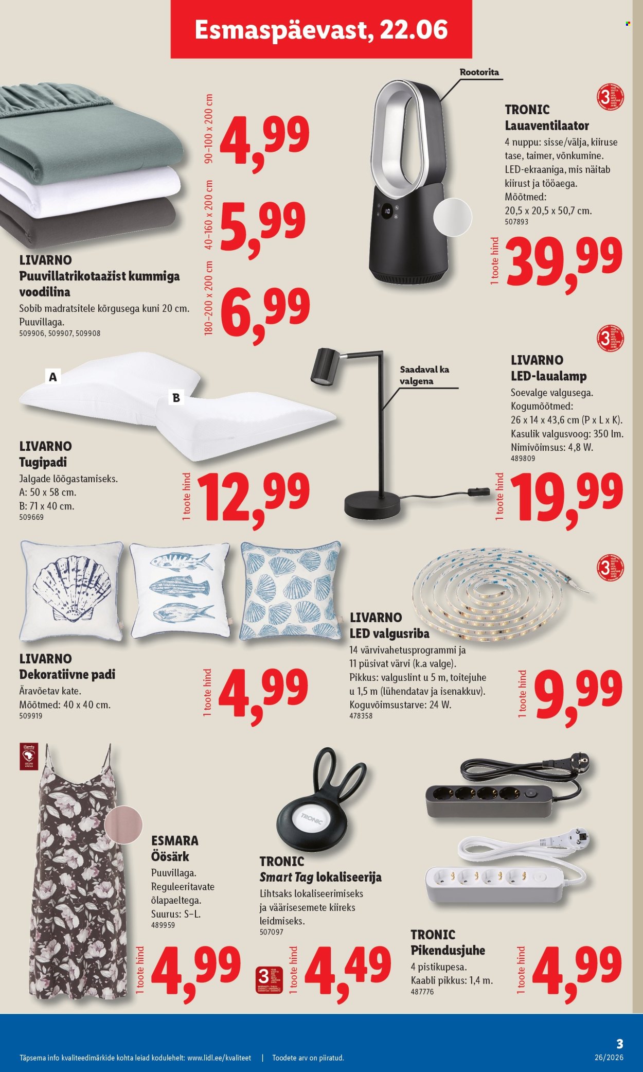 Lidl kliendileht (22.06 - 28.06.2026)