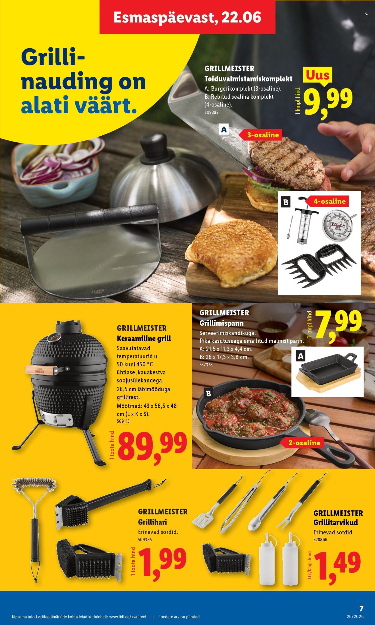 Lidl kliendileht (22.06 - 28.06.2026)