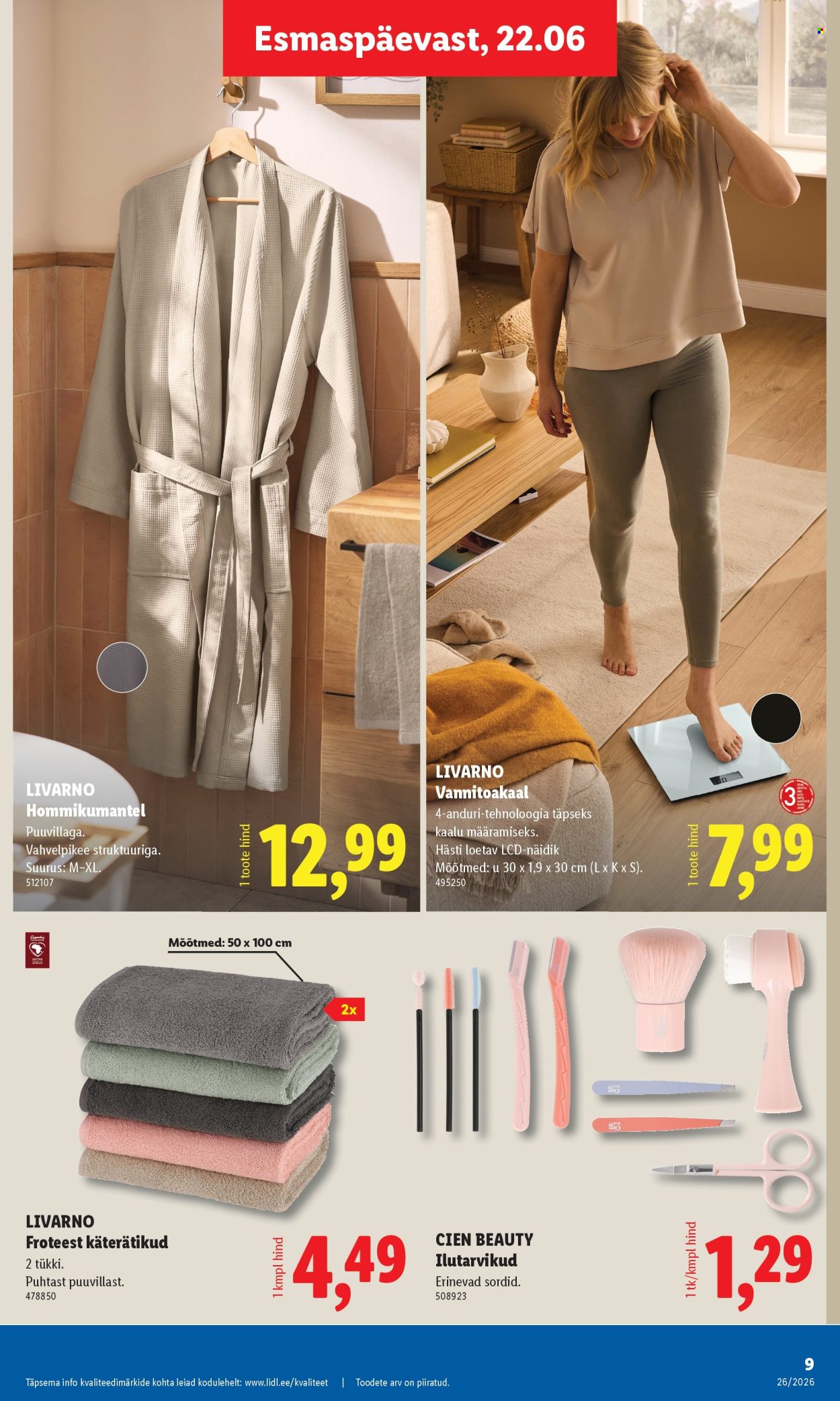 Lidl kliendileht (22.06 - 28.06.2026)