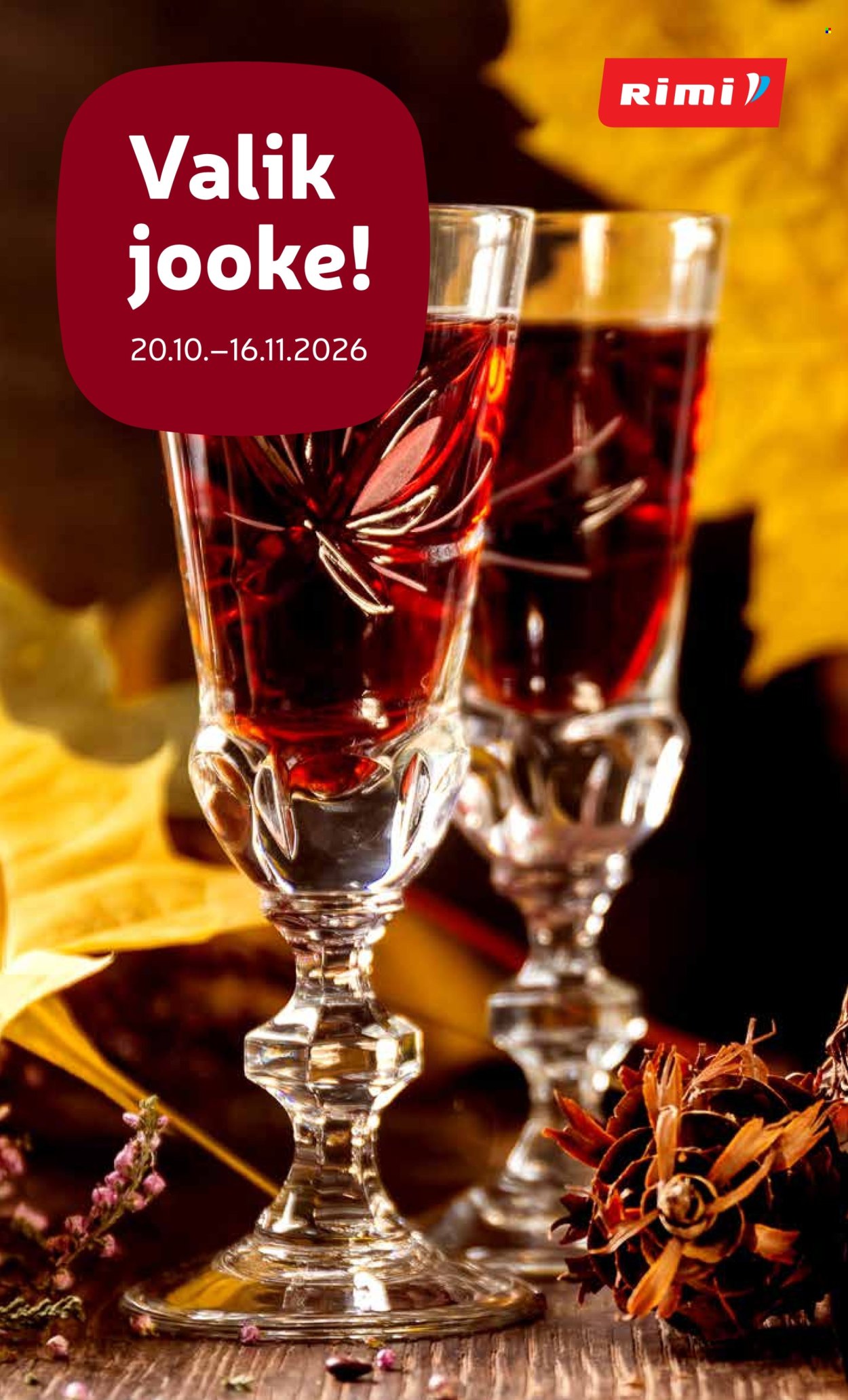 Rimi kliendileht (20.10 - 16.11.2026)