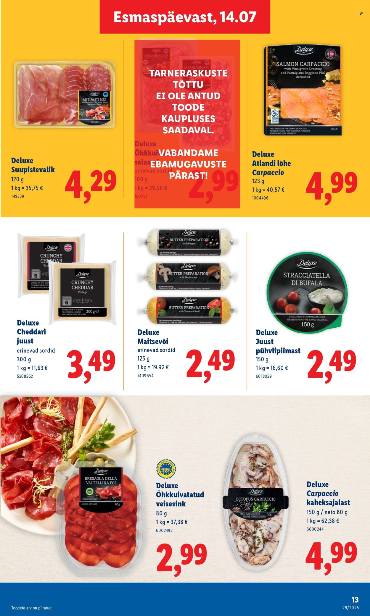 Lidl kliendileht - Kliendileht (14.07 - 20.07.2025)