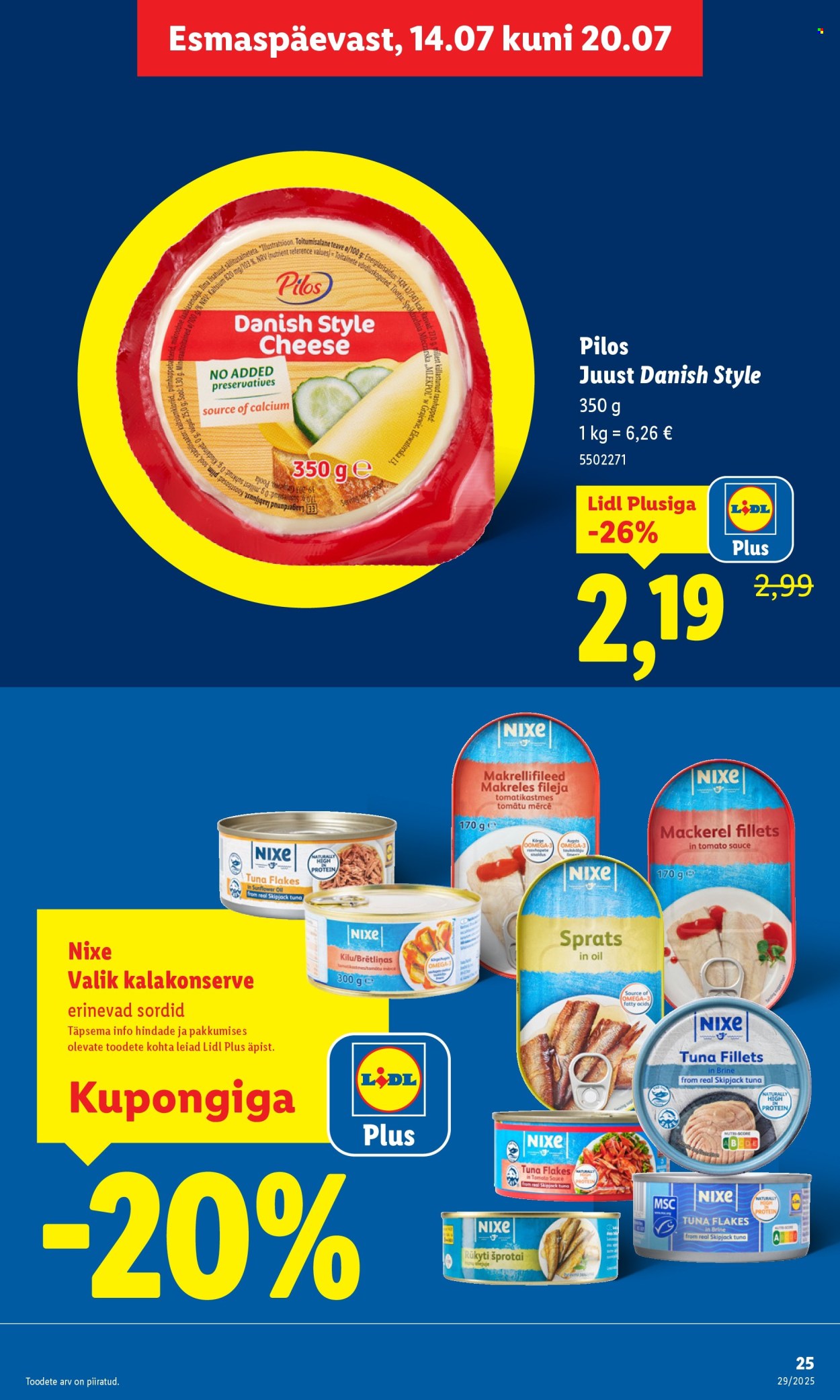 Lidl kliendileht - Kliendileht (14.07 - 20.07.2025)