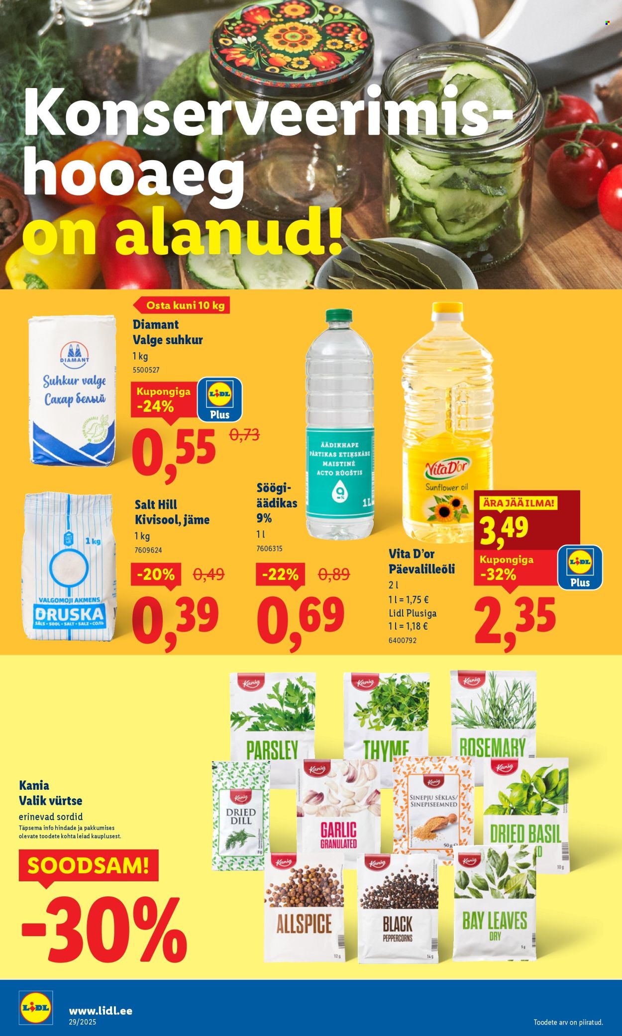 Lidl kliendileht - Kliendileht (14.07 - 20.07.2025)