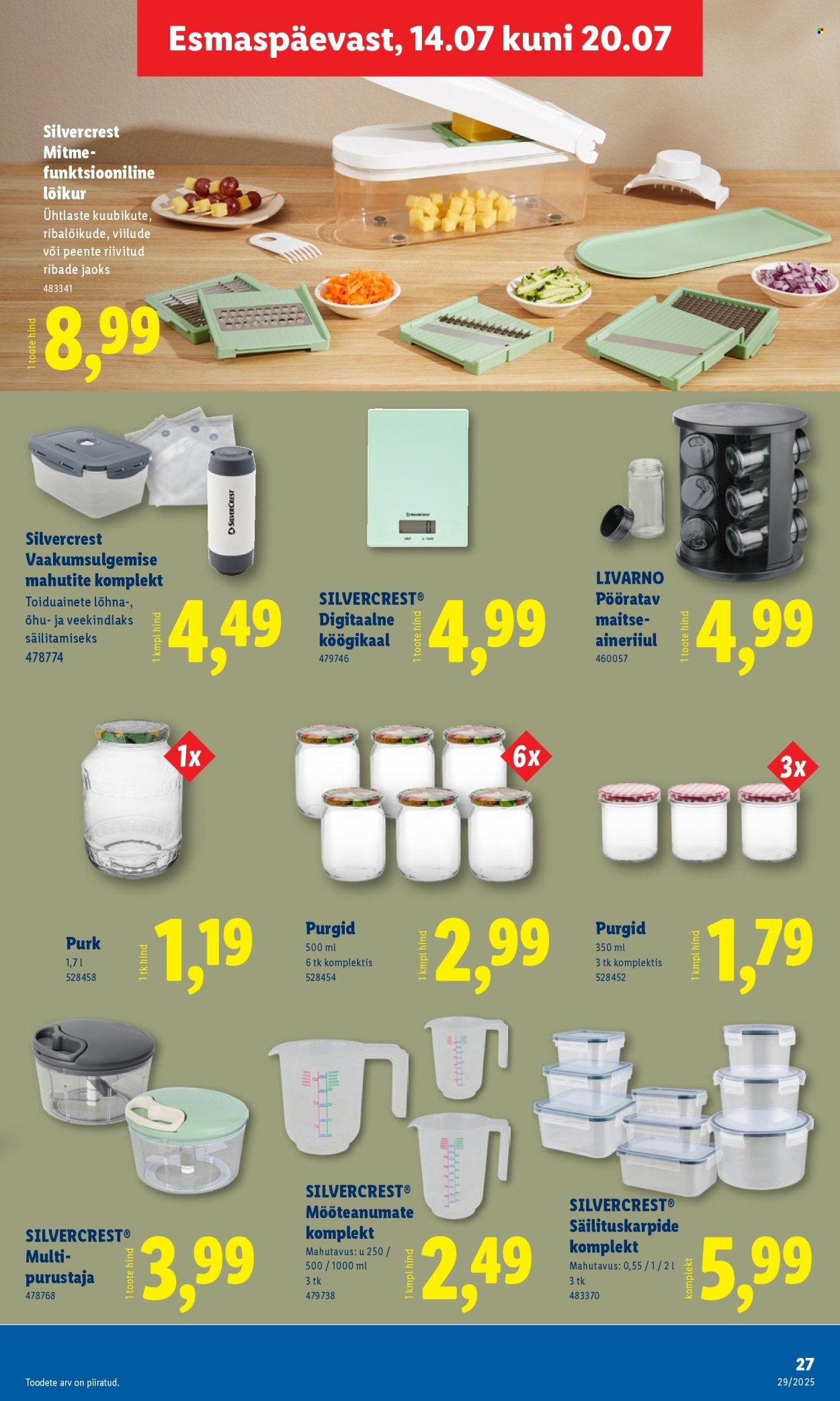 Lidl kliendileht - Kliendileht (14.07 - 20.07.2025)