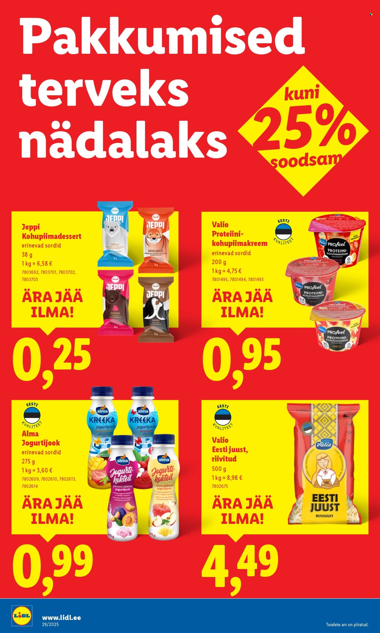 Lidl kliendileht - Kliendileht (14.07 - 20.07.2025)