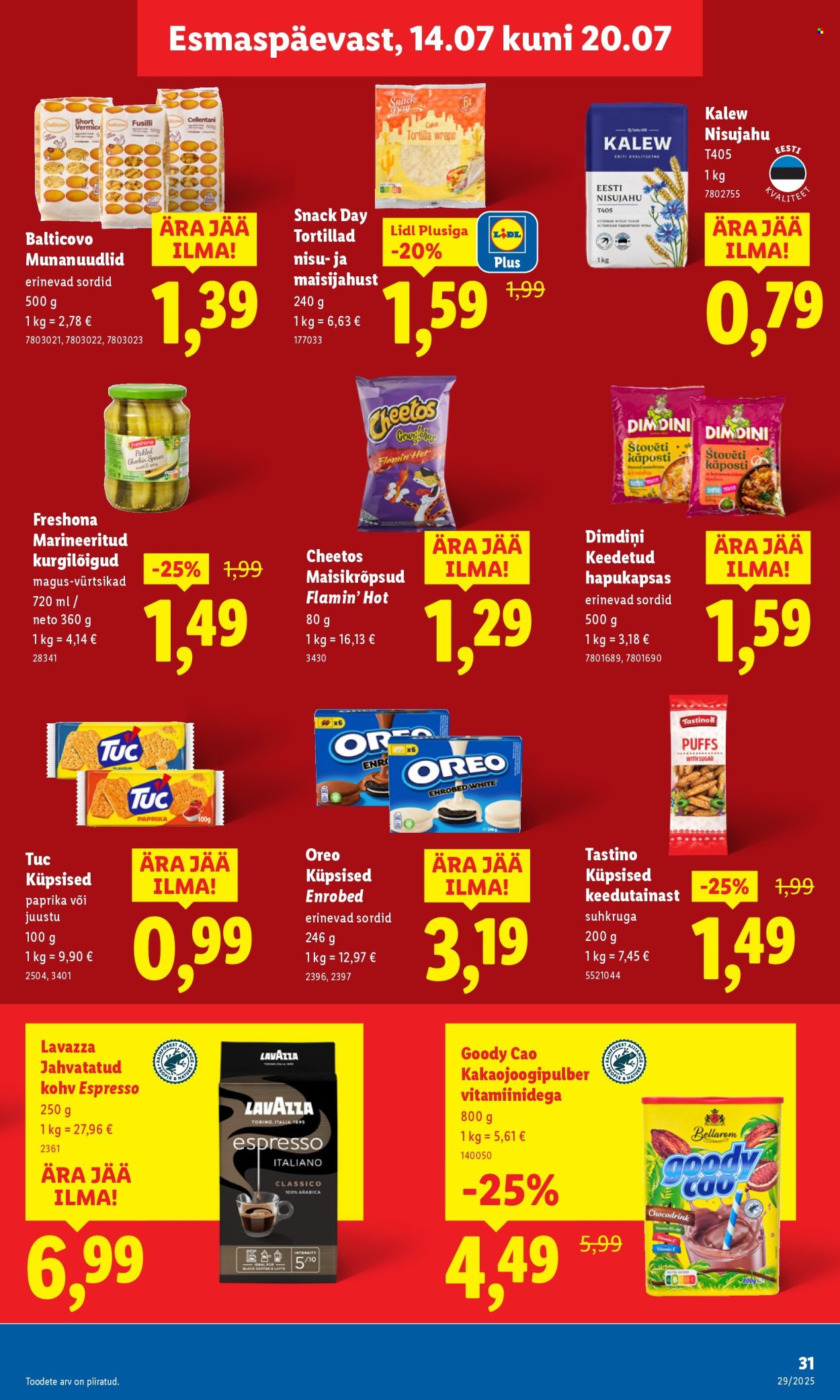Lidl kliendileht - Kliendileht (14.07 - 20.07.2025)