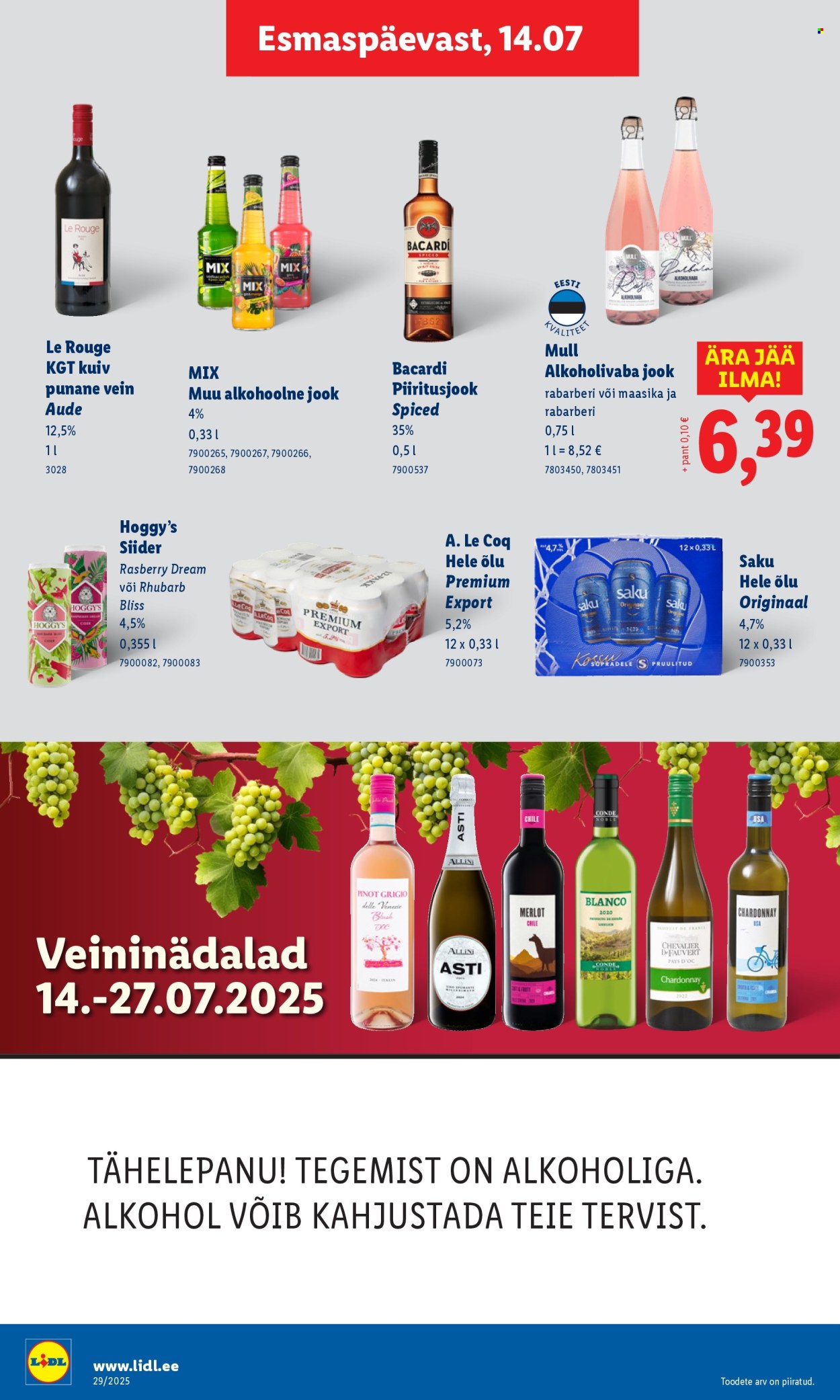 Lidl kliendileht - Kliendileht (14.07 - 20.07.2025)