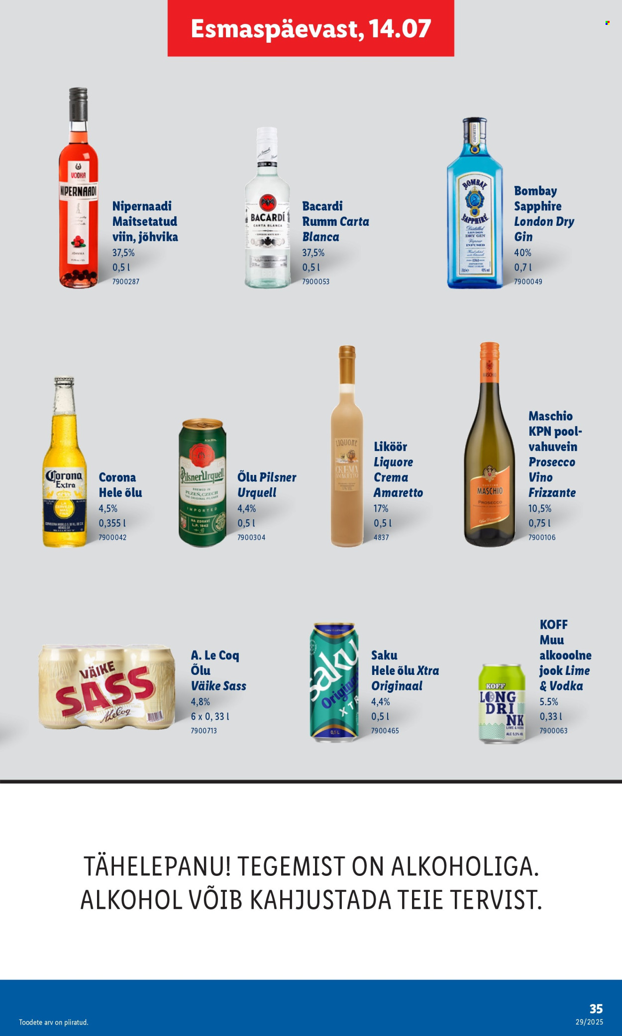 Lidl kliendileht - Kliendileht (14.07 - 20.07.2025)