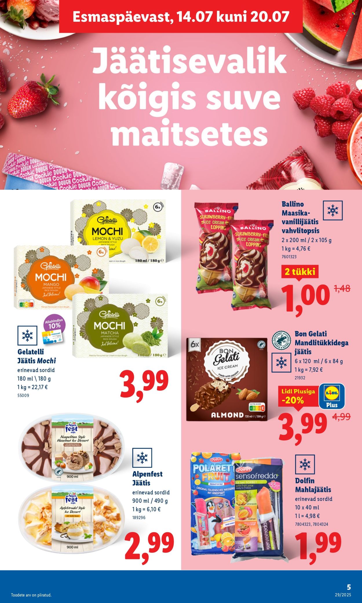 Lidl kliendileht - Kliendileht (14.07 - 20.07.2025)