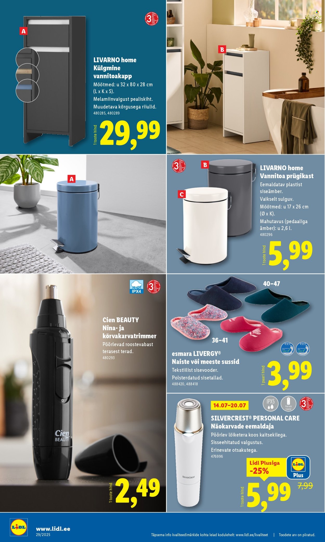 Lidl kliendileht - Kliendileht (14.07 - 20.07.2025)