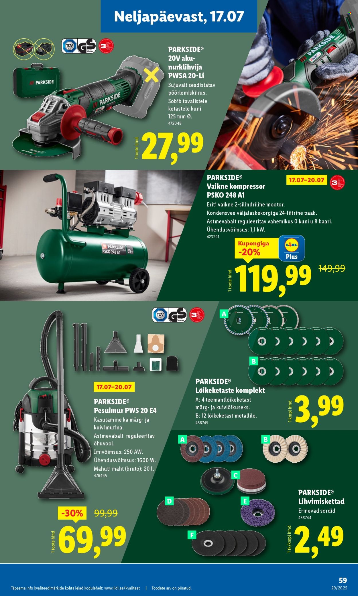Lidl kliendileht - Kliendileht (14.07 - 20.07.2025)