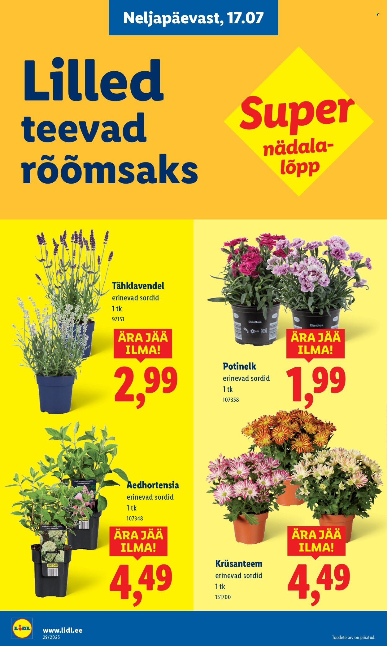Lidl kliendileht - Kliendileht (14.07 - 20.07.2025)