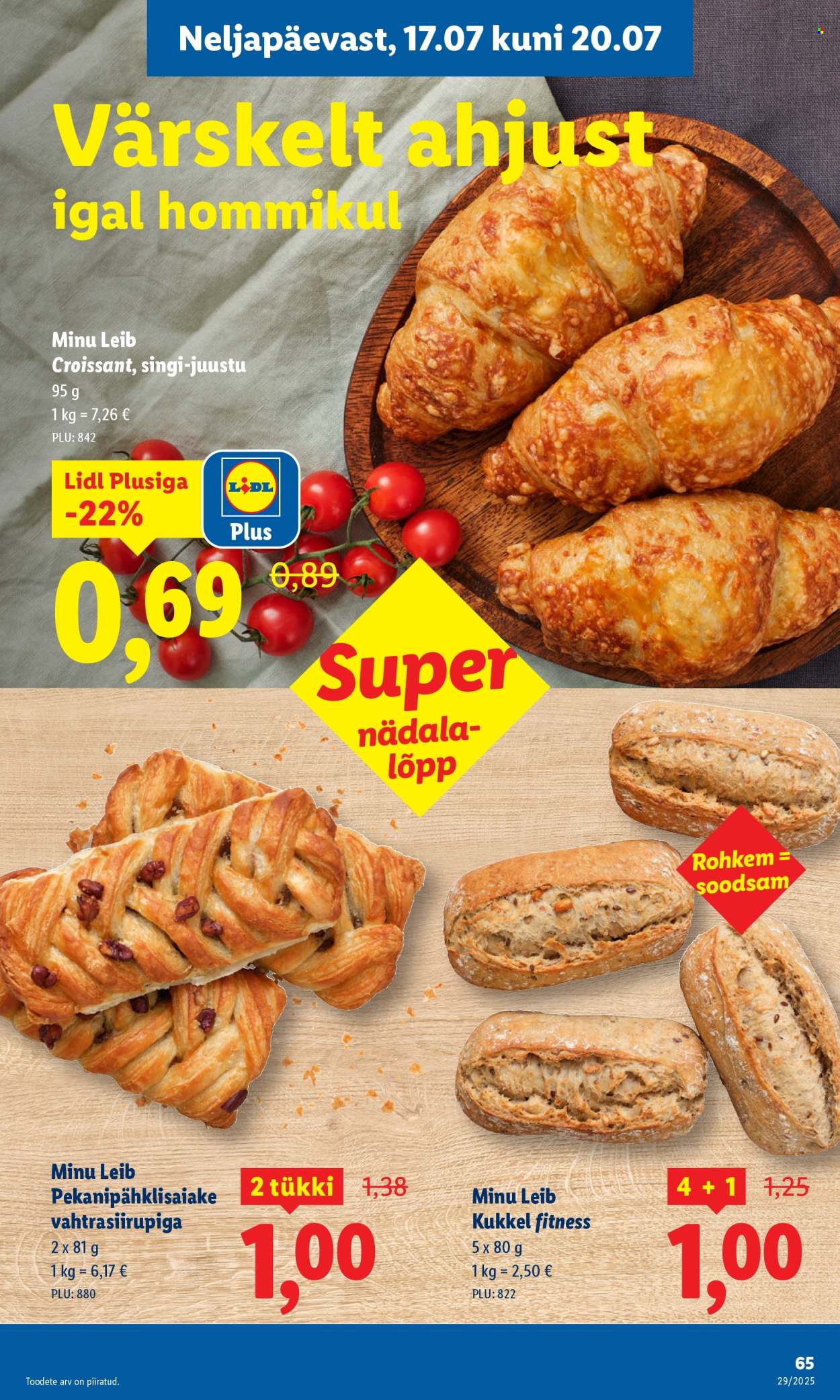 Lidl kliendileht - Kliendileht (14.07 - 20.07.2025)