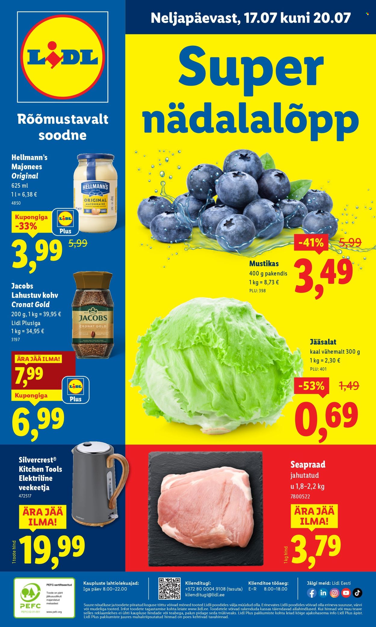 Lidl kliendileht - Kliendileht (14.07 - 20.07.2025)