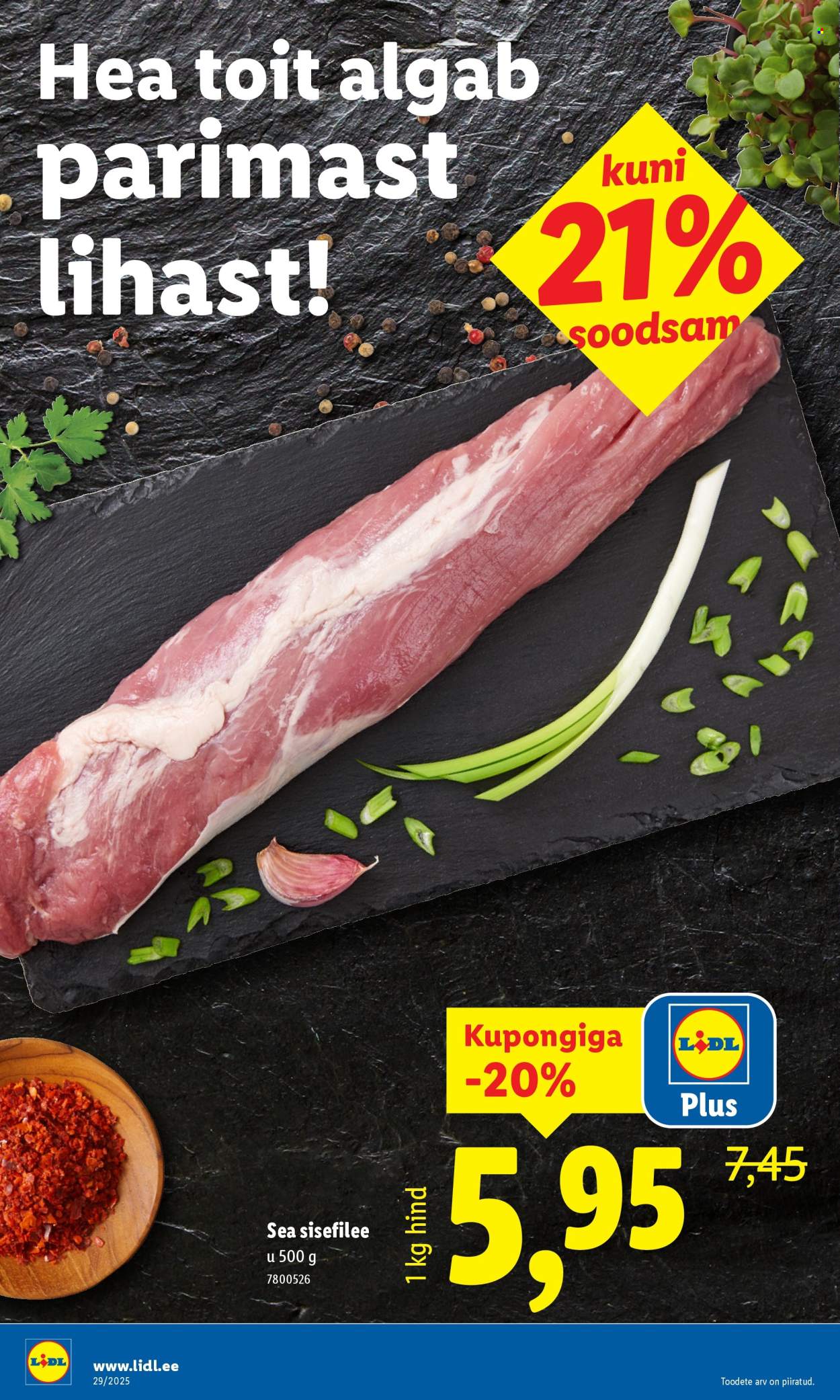 Lidl kliendileht - Kliendileht (14.07 - 20.07.2025)
