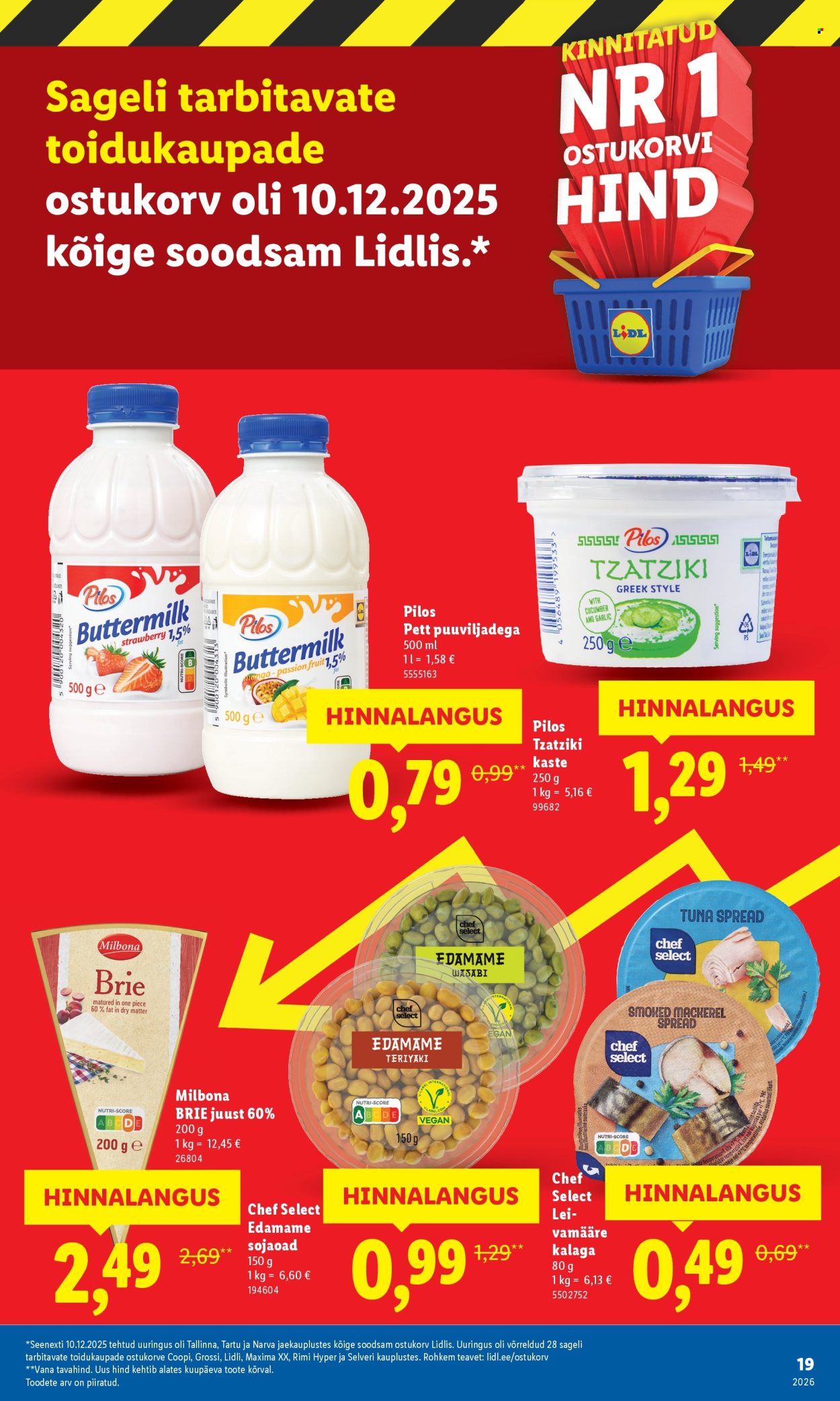 Lidl kliendileht - Suur hinnalangus (2.02 - 8.02.2026)