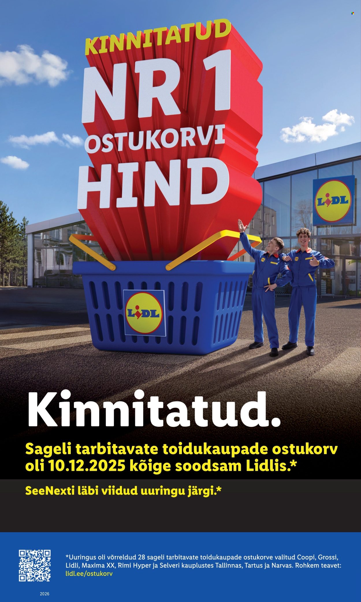 Lidl kliendileht - Suur hinnalangus (2.02 - 8.02.2026)