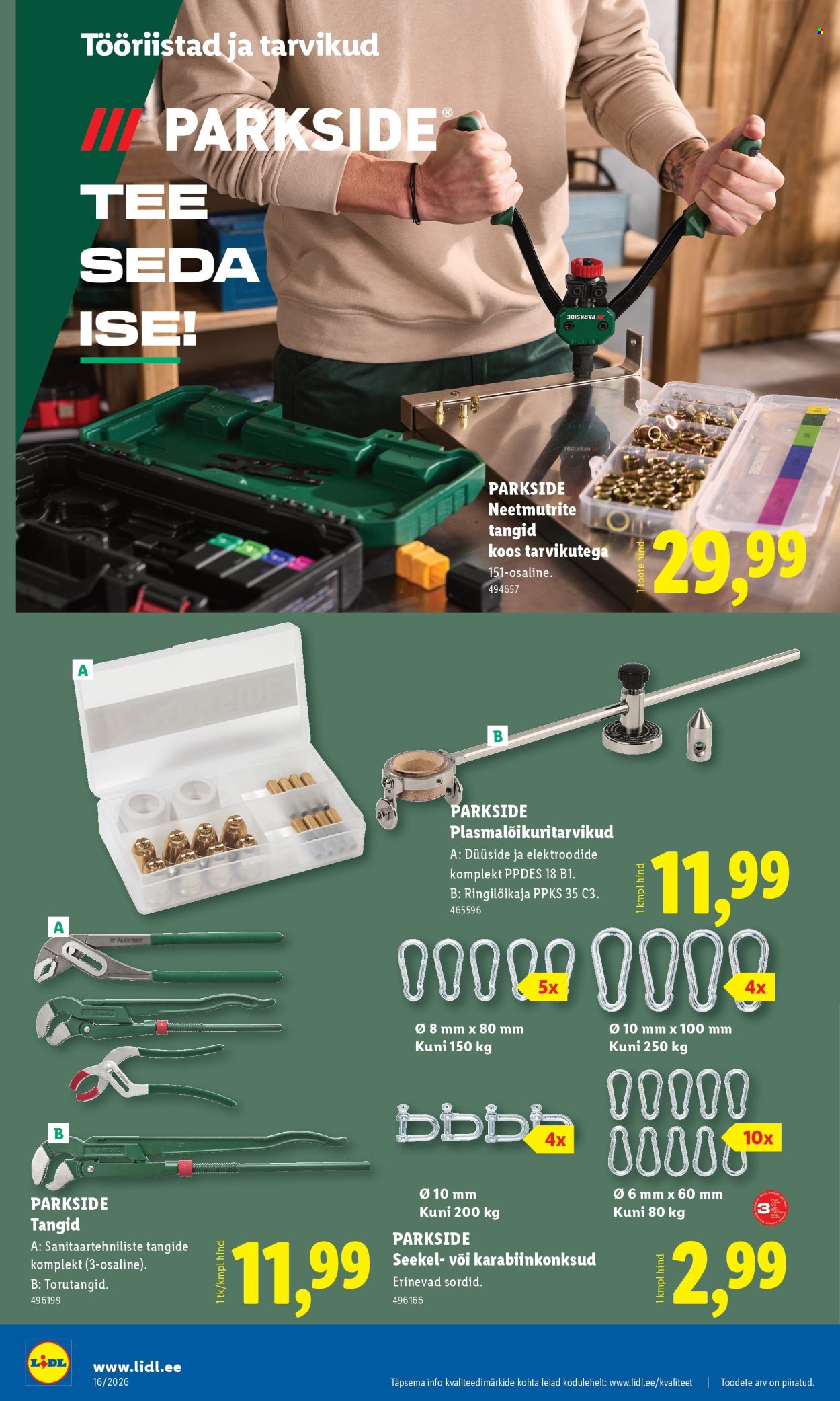 Lidl kliendileht - Tööstuskaupade pakkumised (13.04 - 19.04.2026)